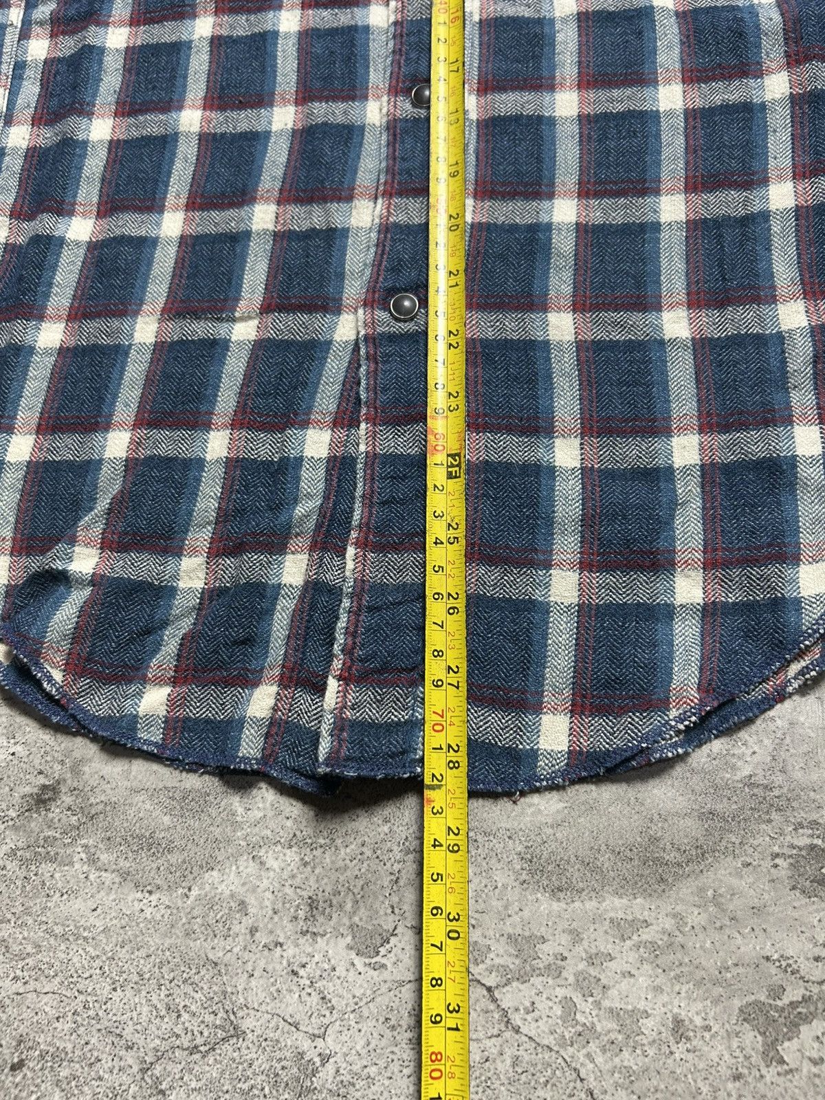 45rpm 2000s 45RPM Western Plaid Snap Button Up Shirt Size US S / EU 44-46 / 1 - 14 Thumbnail