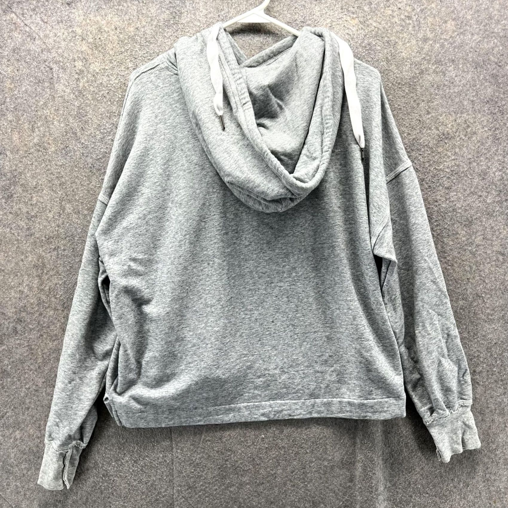 Abercrombie & Fitch VINTAGE Abercrombie & Fitch Hoodie Sweatshirt Mens XL Gray Pullover Drawstring Hood Size US XL / EU 56 / 4 - 2 Thumbnail