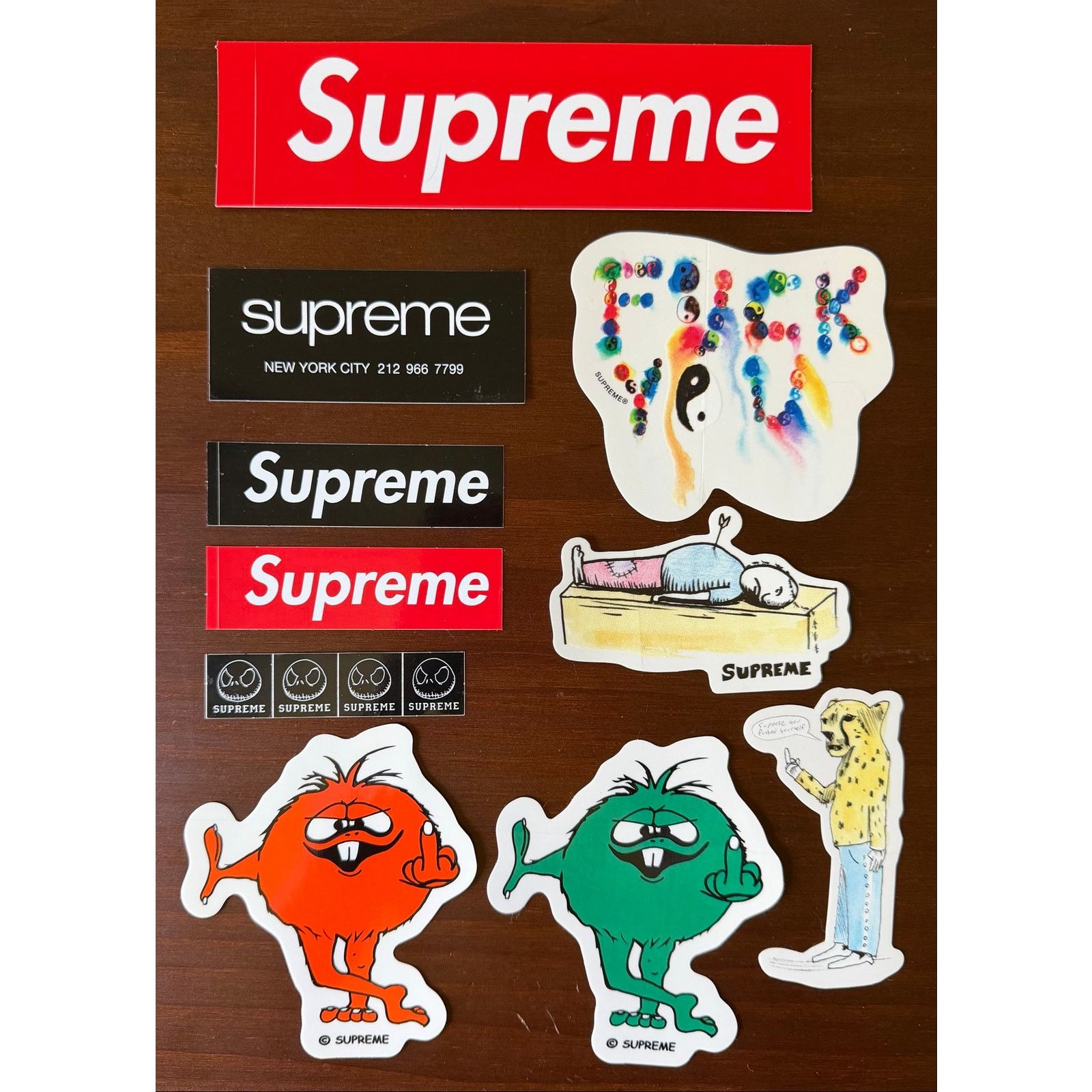 Supreme Supreme Fall/Winter 2023 Sticker Set Size ONE SIZE - 1 Preview