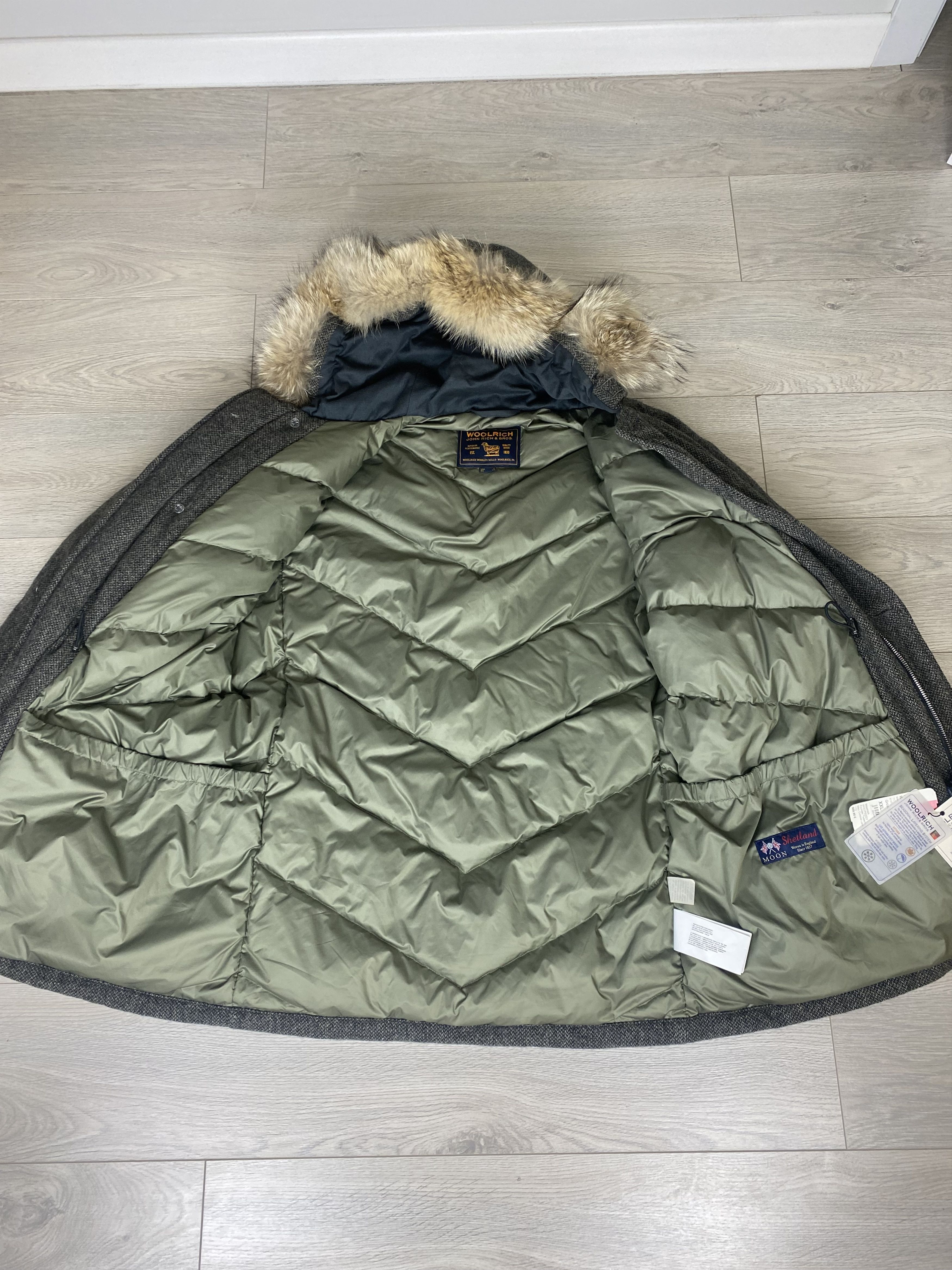 Woolrich Woolen Mills Woolrich Arctic Founder Tweed Parka Size US XXL / EU 58 / 5 - 4 Thumbnail