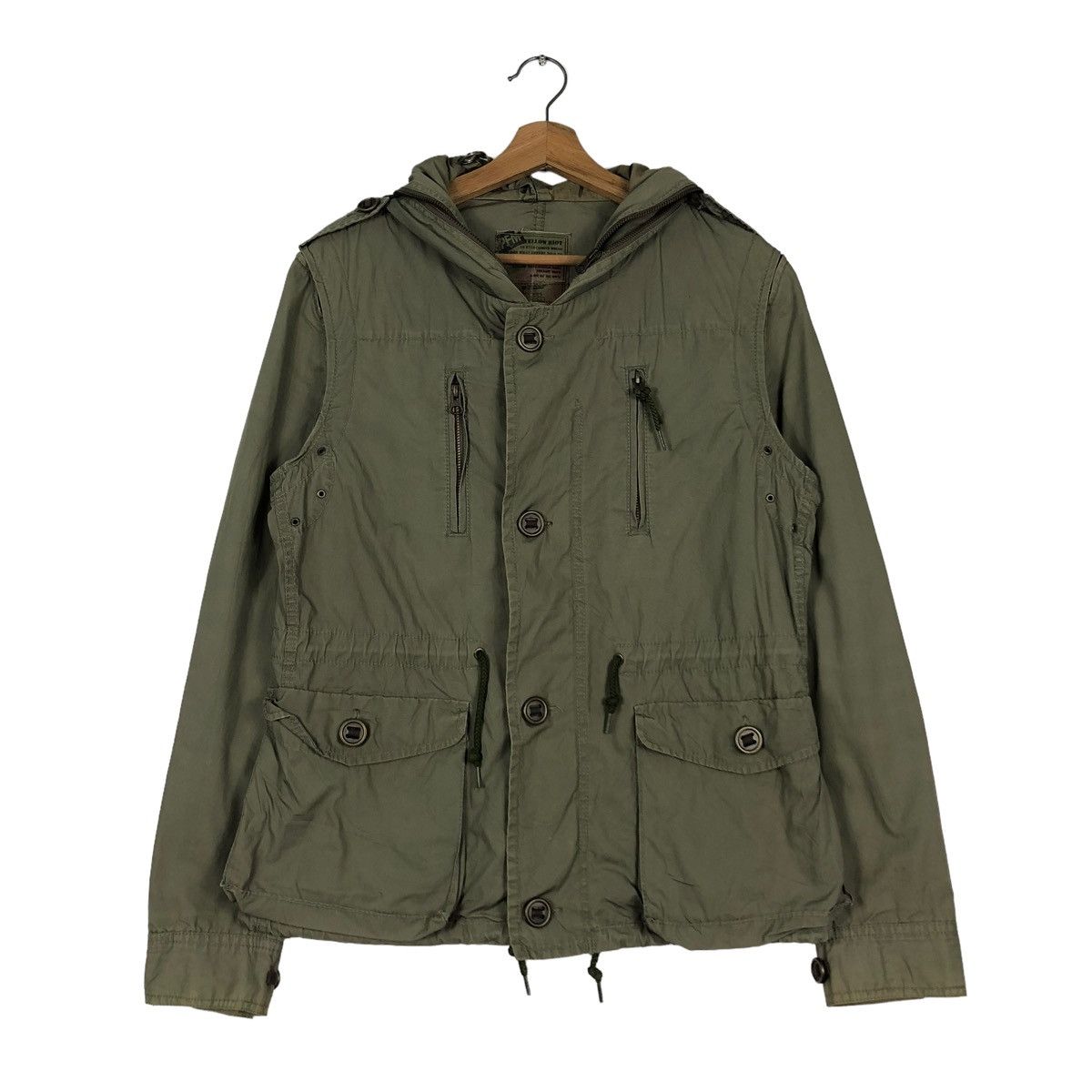 PPFM 🔥CROPPED BONDAGE PARACHUTE BIKER JACKET PPFM JAPAN Size US L / EU 52-54 / 3 - 3 Thumbnail