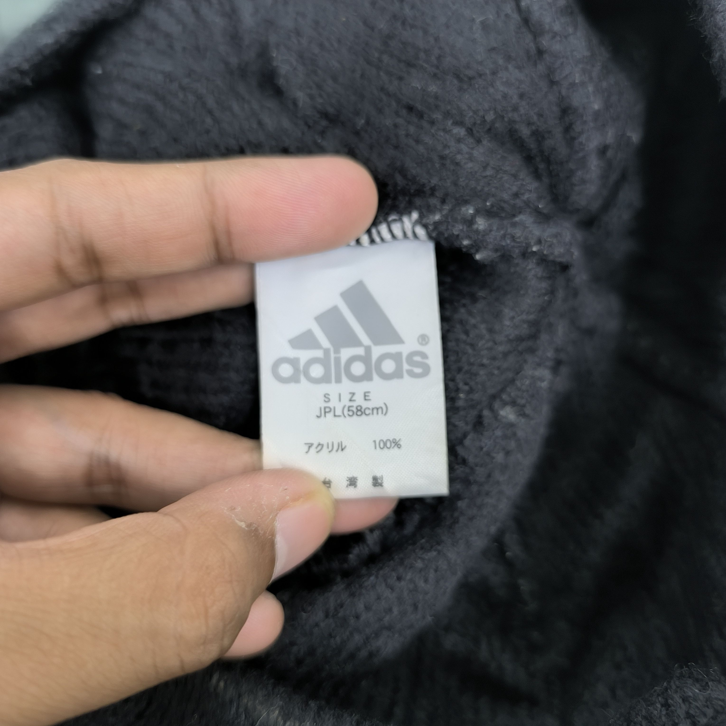 Adidas ✨ Vintage adidas 3 stripes patch visor newboys beanie cap Size ONE SIZE - 5 Thumbnail