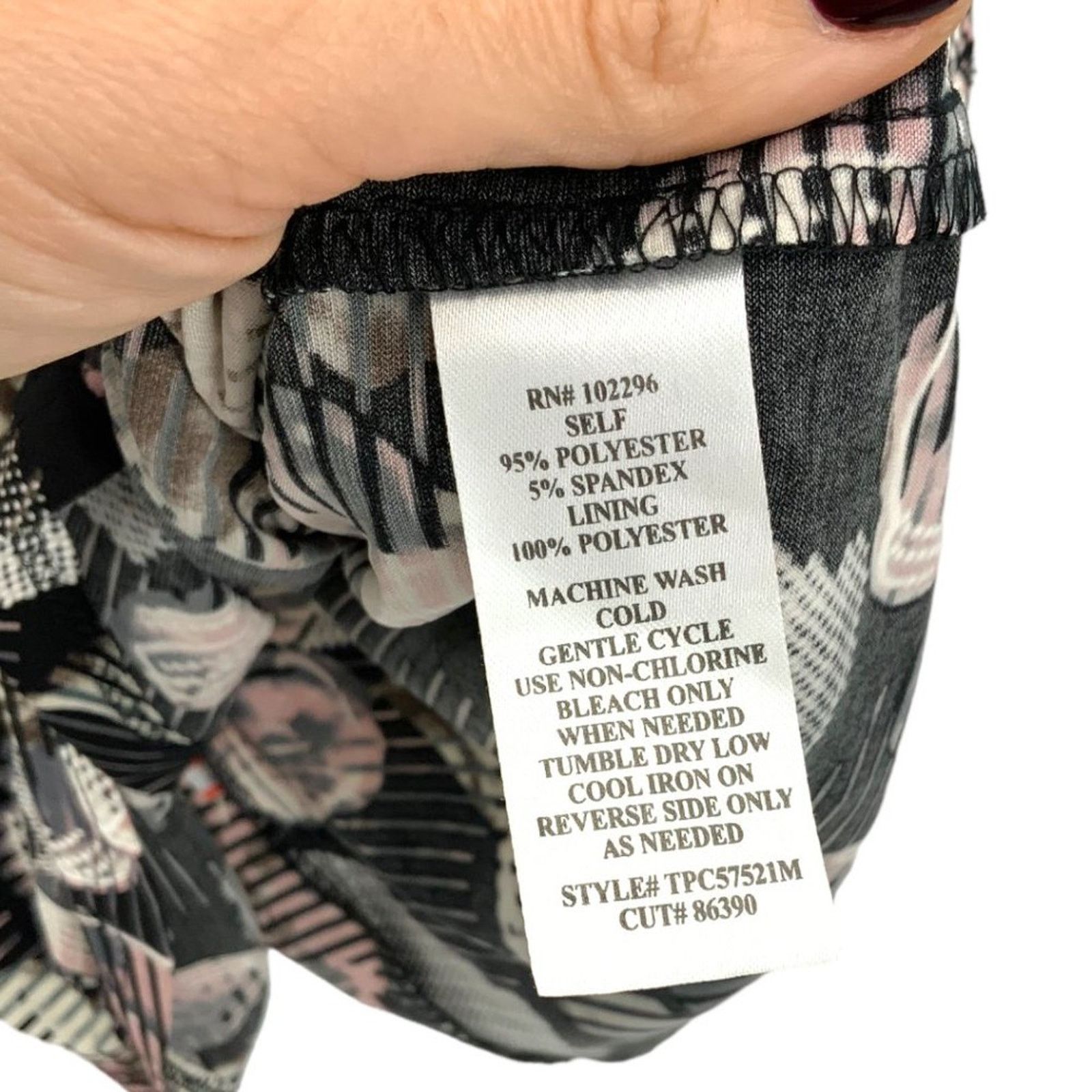 Other Connected Apparel Floral Side Tie Sheath Dress Size 12 NWT Size XL / US 12-14 / IT 48-50 - 8 Thumbnail