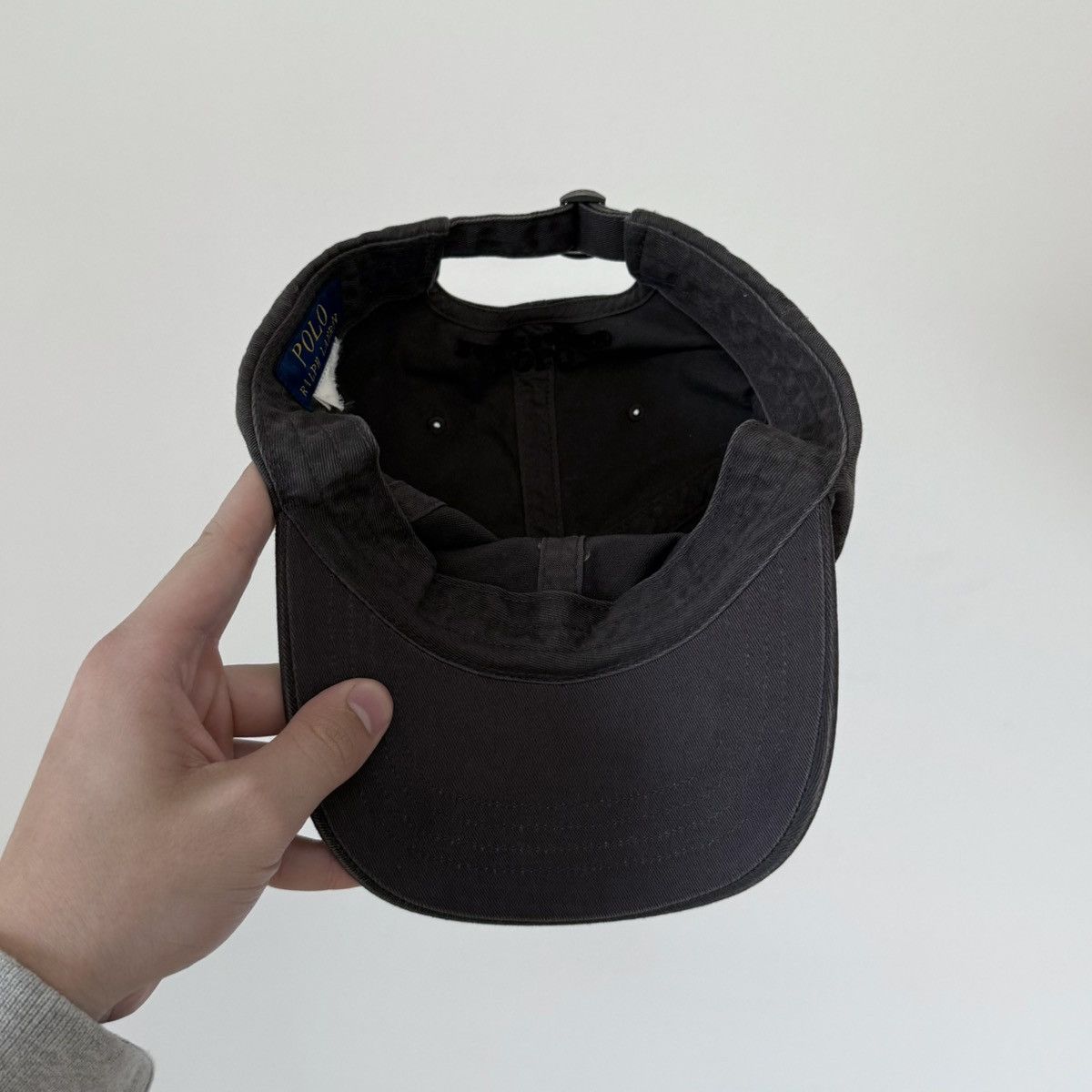 Polo Ralph Lauren Vtg Polo Ralph Lauren Faded Bear Crossbones Stenciled Hat Size ONE SIZE - 9 Thumbnail