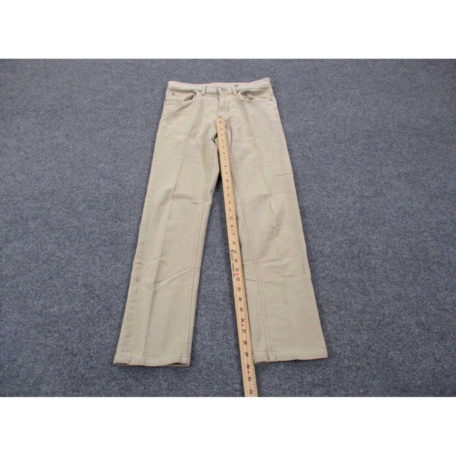 Faherty Faherty Pants Men 29 X 32 Beige Chino Straight Stretch Casual Preppy Business Pants Size US 29 - 3 Thumbnail