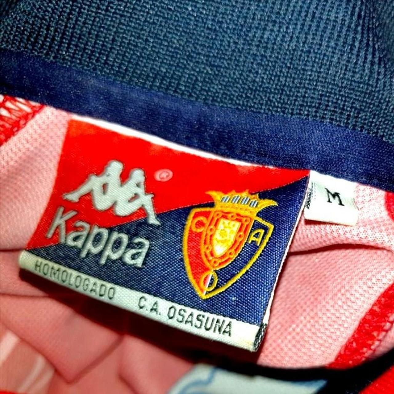 Kappa CA Osasuna Spain 1995 1996 1997 Home Shirt Jersey Size US M / EU 48-50 / 2 - 4 Thumbnail