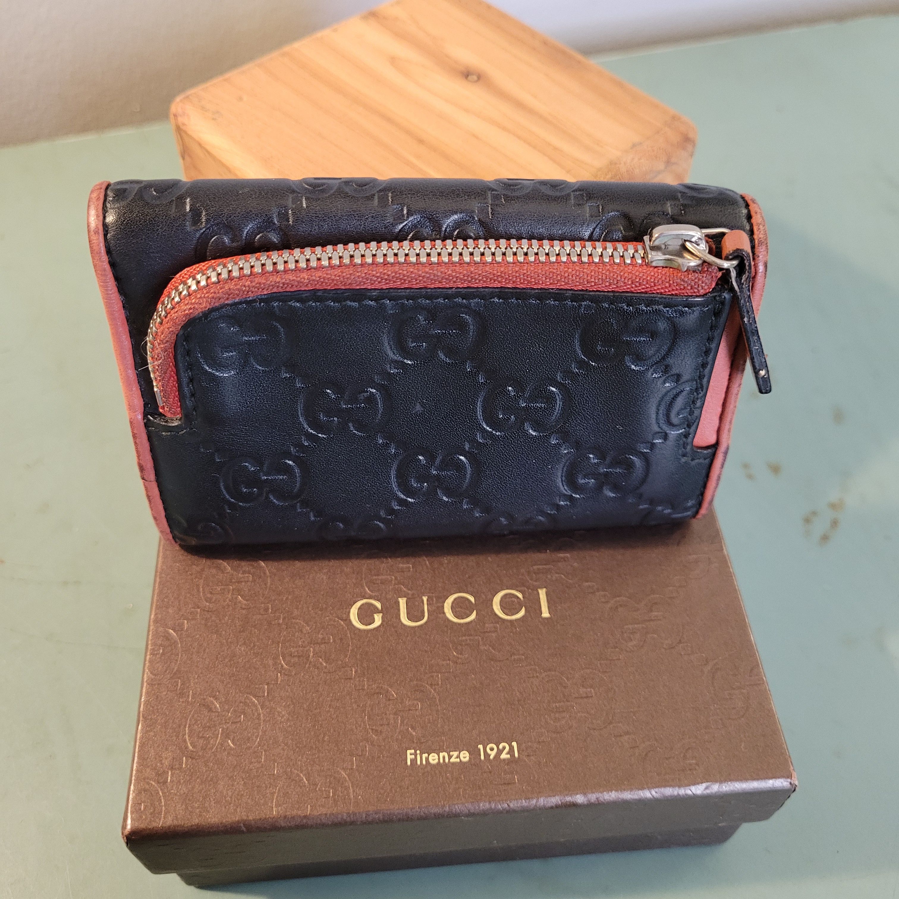 Gucci Gucci Sima 3-in-one Pocket Organizer Wallet Key Case w/Box Size ONE SIZE - 2 Thumbnail