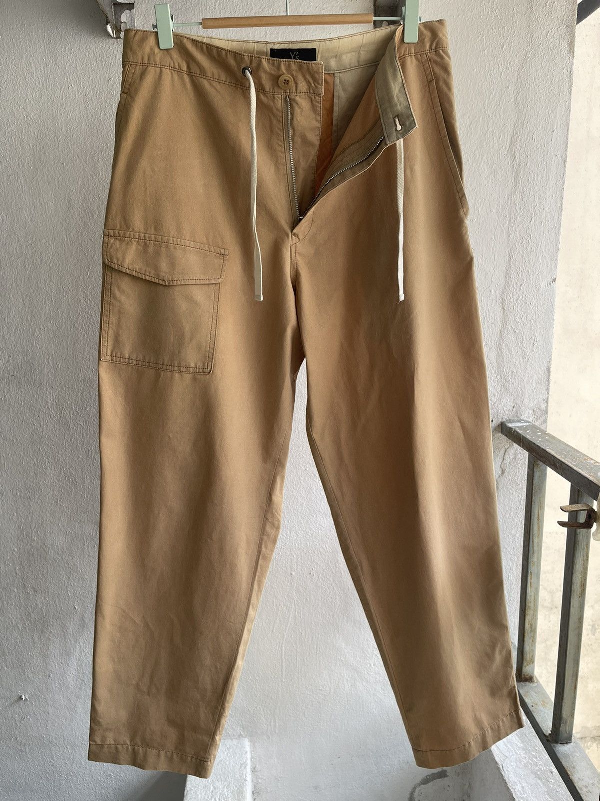 Y's × Yohji Yamamoto Archieve 80s Y's Single Pocket Wide Ballon Trouser Pants Size US 32 / EU 48 - 3 Thumbnail