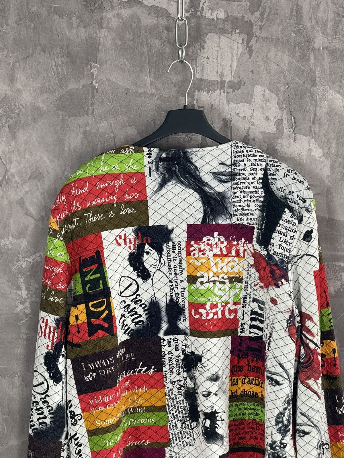Hysteric Glamour × If Six Was Nine × Vintage Vintage John Galliano Y2K Glamour Zip Sweater Size M / US 6-8 / IT 42-44 - 9 Thumbnail