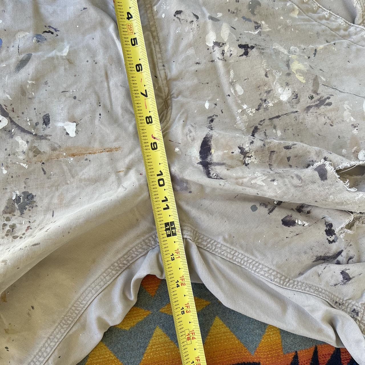 Carhartt Vintage Y2K Carhartt brown double knee work carpenter shorts Size US 32 / EU 48 - 6 Thumbnail