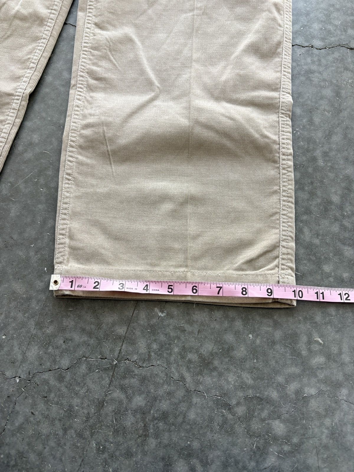 Polo Ralph Lauren Vintage Y2K Polo Ralph Lauren Baggy Corduroy Cargos 36x33 Size US 36 / EU 52 - 9 Thumbnail