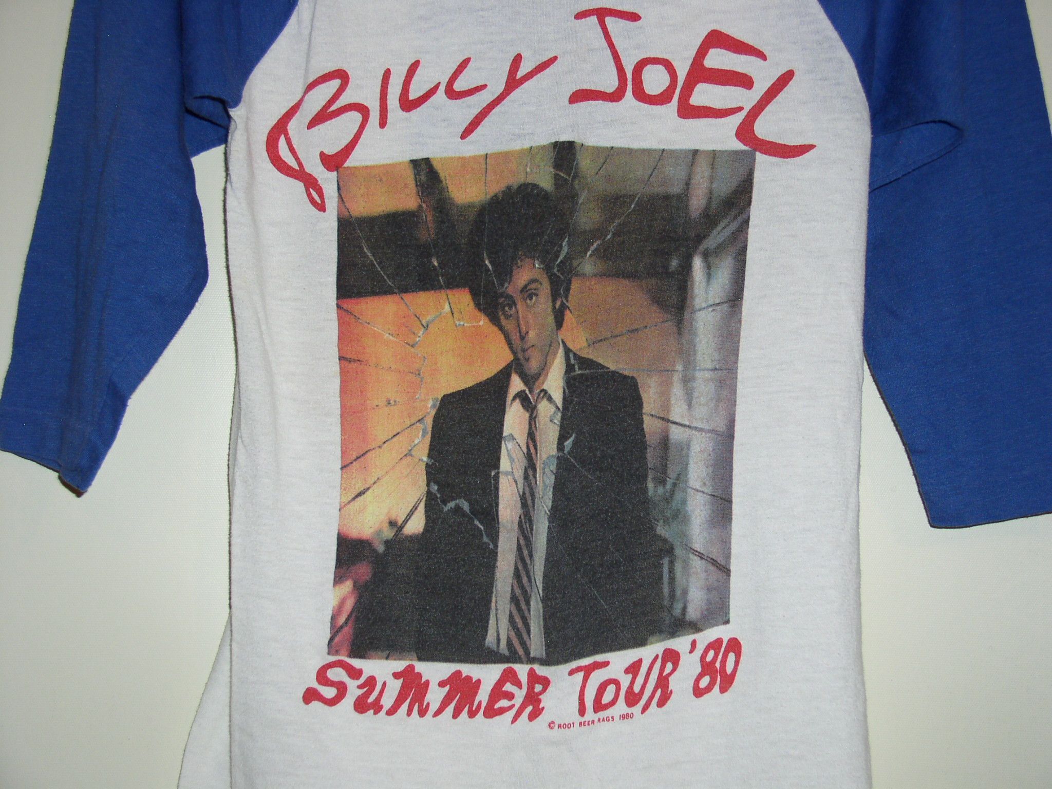 Vintage Billy Joel Concert Shirt 1980 L.A. Forum Single Stitched Size US S / EU 44-46 / 1 - 3 Thumbnail