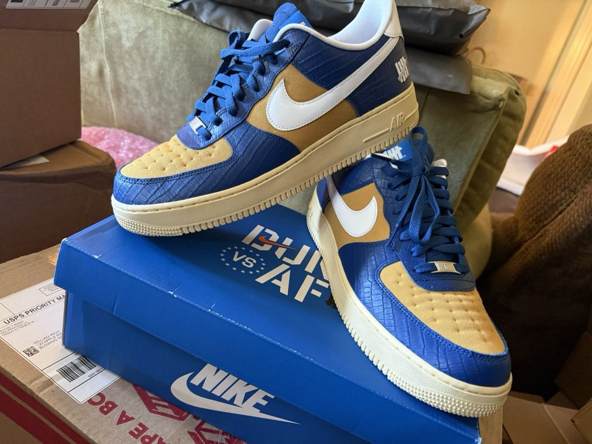 Nike × Undefeated Nike x Undefeated “I Got 5 on it” Dunk vs Air Force 1 SP Low Size US 12 / EU 45 - 3 Thumbnail