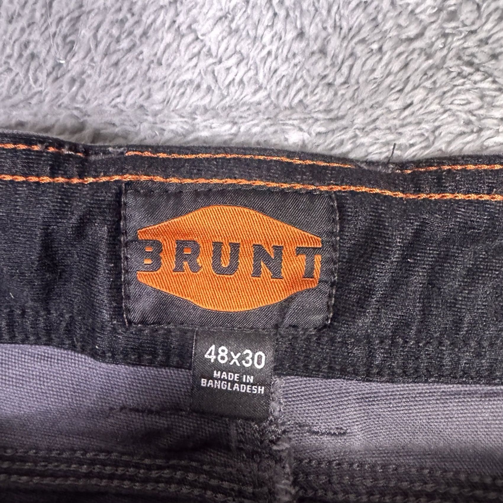 Vintage Brunt Pants Mens 48x30 Torra Workwear Canvas Utility Stretch Brown Trouser Chino Size US 32 / EU 48 - 5 Thumbnail