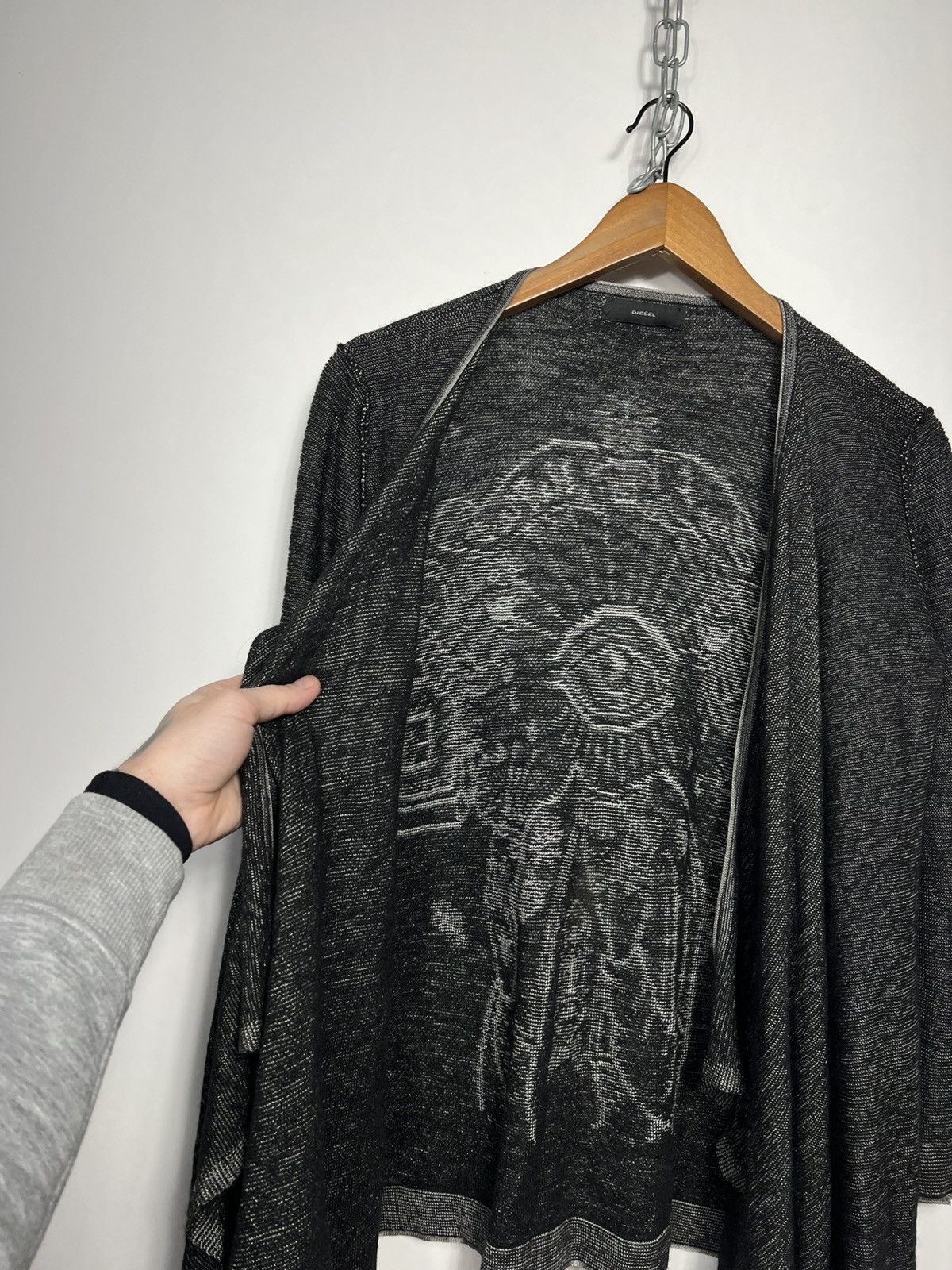 Diesel Vintage Diesel Wool Crunge Cardigan Long Sleeve Size S / US 4 / IT 40 - 16 Thumbnail