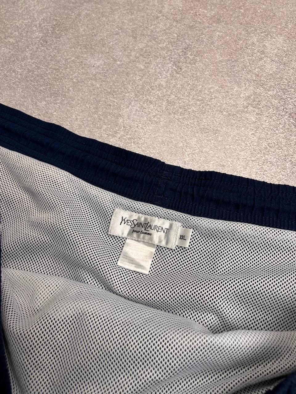 Other Vintage YSL Yves Saint Laurent Nylon Swimming Shorts Y2K XXL Size US 36 / EU 52 - 3 Thumbnail