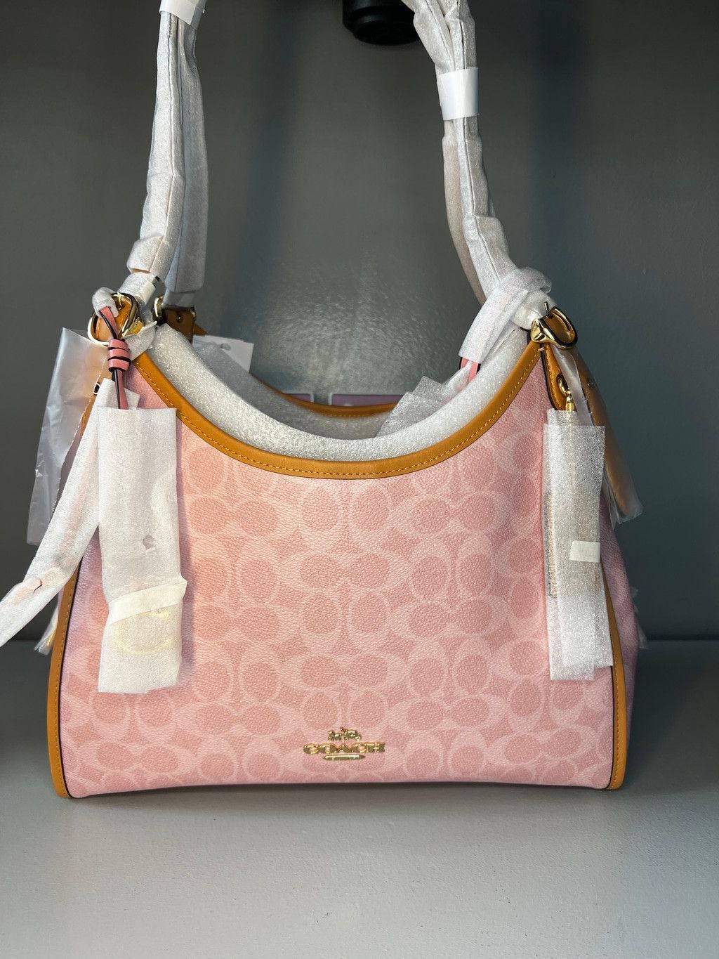 Coach Coach Erin Shoulder Bag In Signature Canvas With Charms Size ONE SIZE - 1 Thumbnail