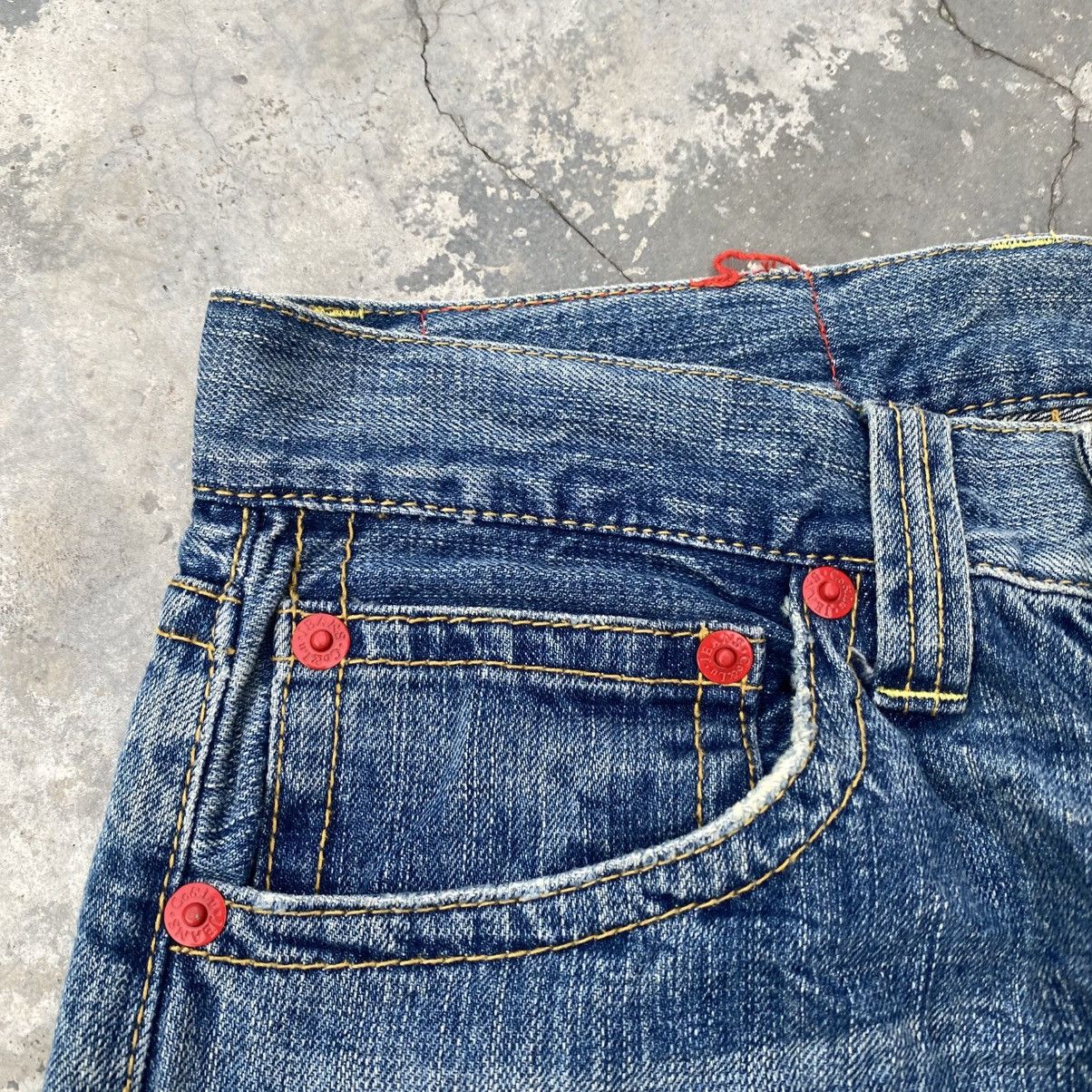 Japanese Brand CO & LU Whisker Jeans Size US 30 / EU 46 - 6 Thumbnail
