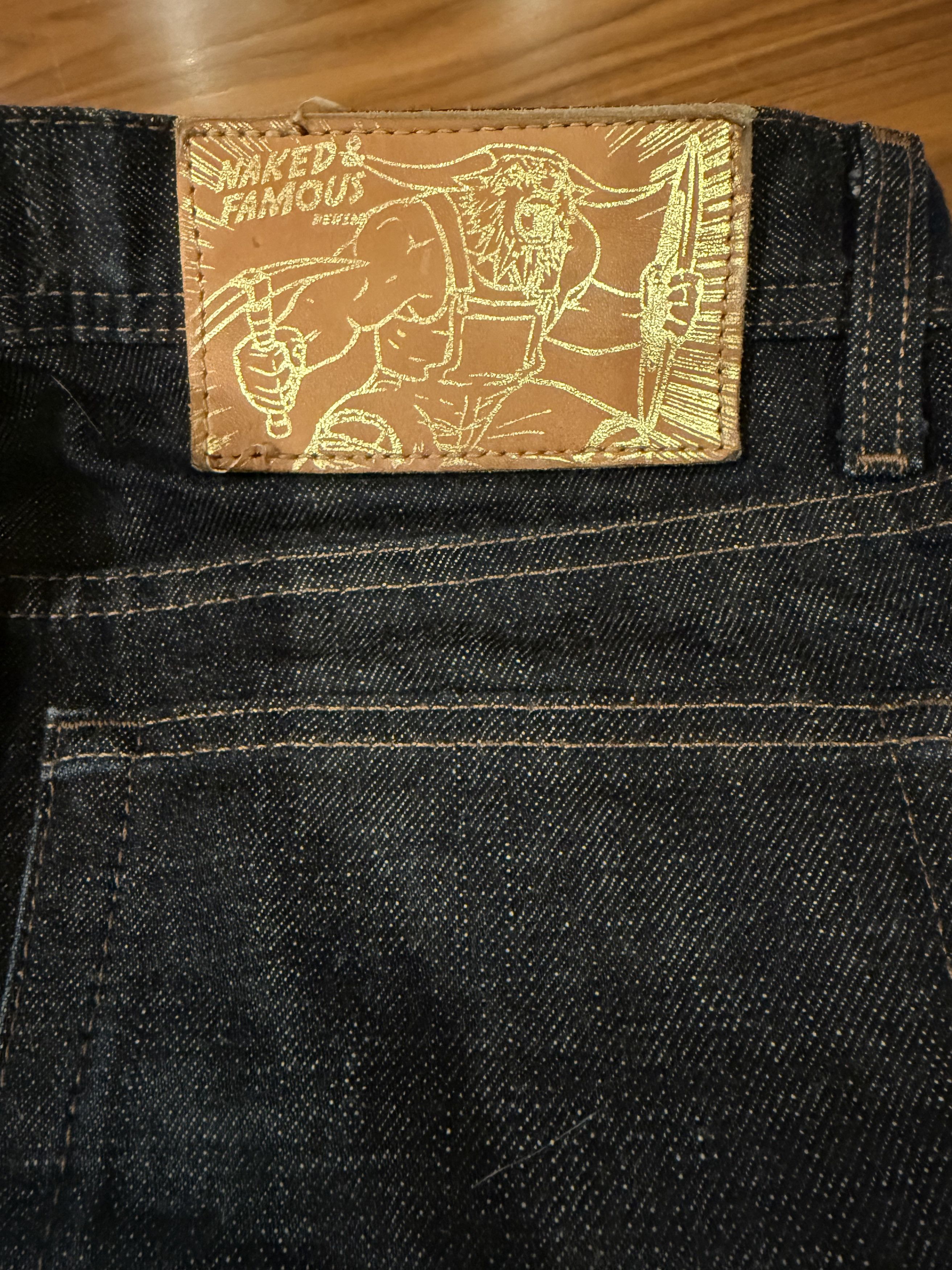 Naked & Famous Naked & Famous Chinese New Year - Metal Ox - Weird Guy Size US 29 - 6 Thumbnail