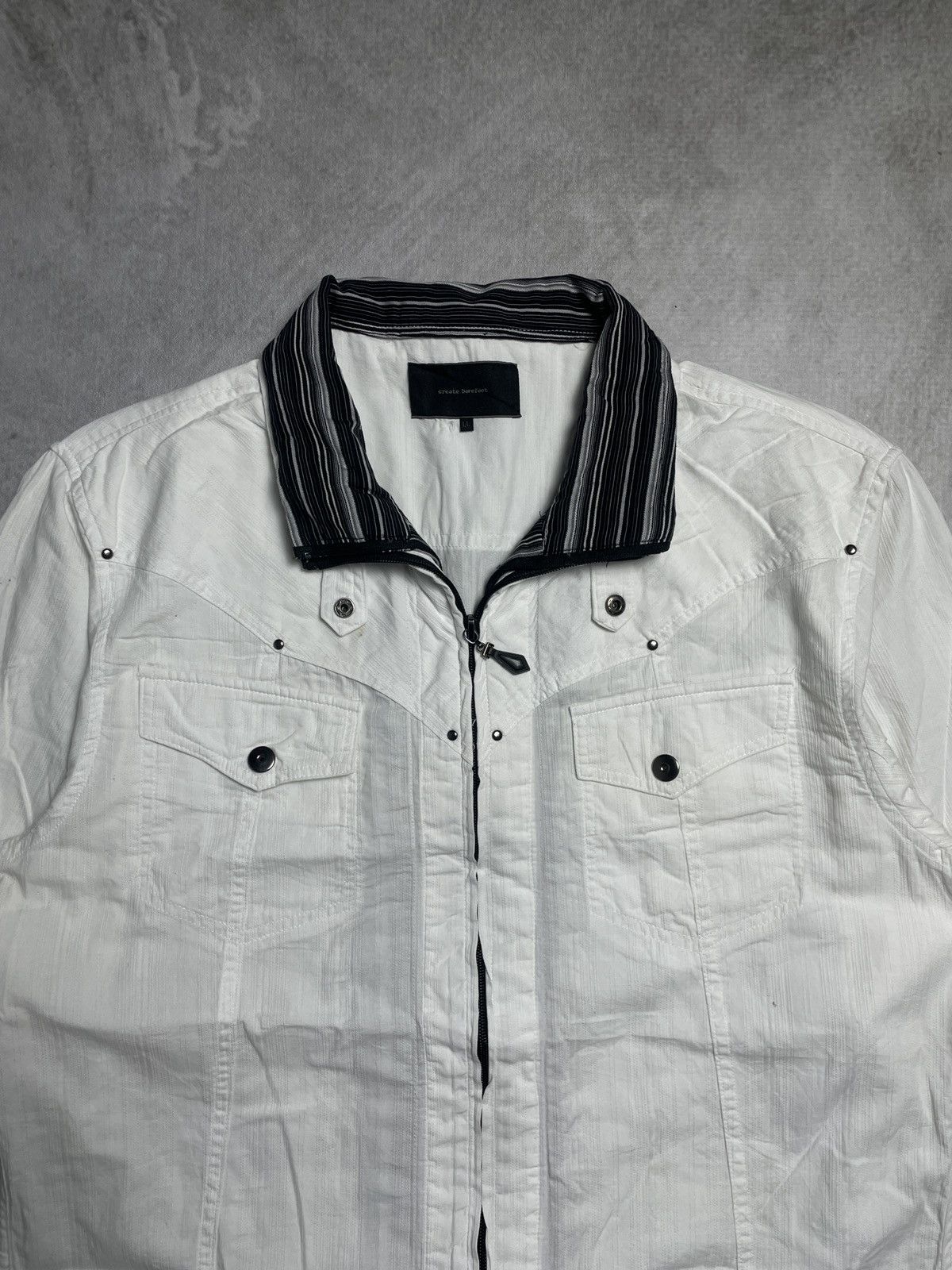 If Six Was Nine Crate Barefoot Vkei Style Double Inner Riders Shirt Size US L / EU 52-54 / 3 - 6 Thumbnail