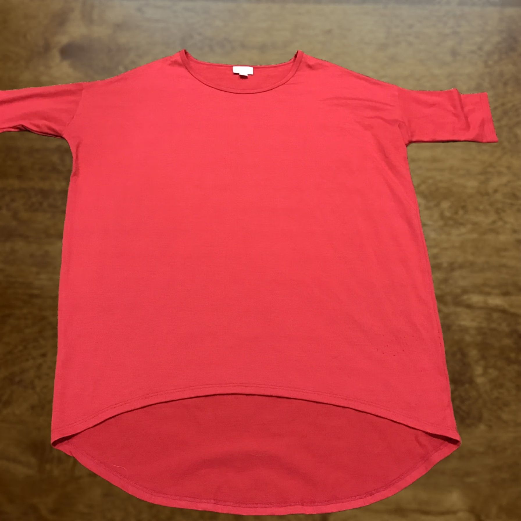 Vintage LuLaRoe Shirt Womens XS Pink Short Sleeve Polyester Blend Crew Neck B14 Lightweight Size XS / US 0-2 / IT 36-38 - 1 Thumbnail