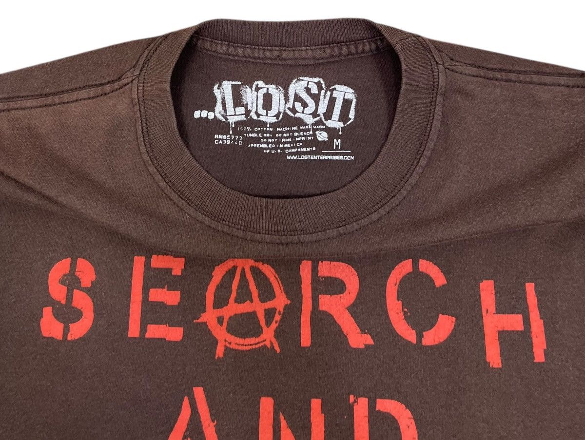 Japanese Brand Sunfaded Vintage Lost Search and Destroy “anarchy” Tee Size US M / EU 48-50 / 2 - 4 Thumbnail