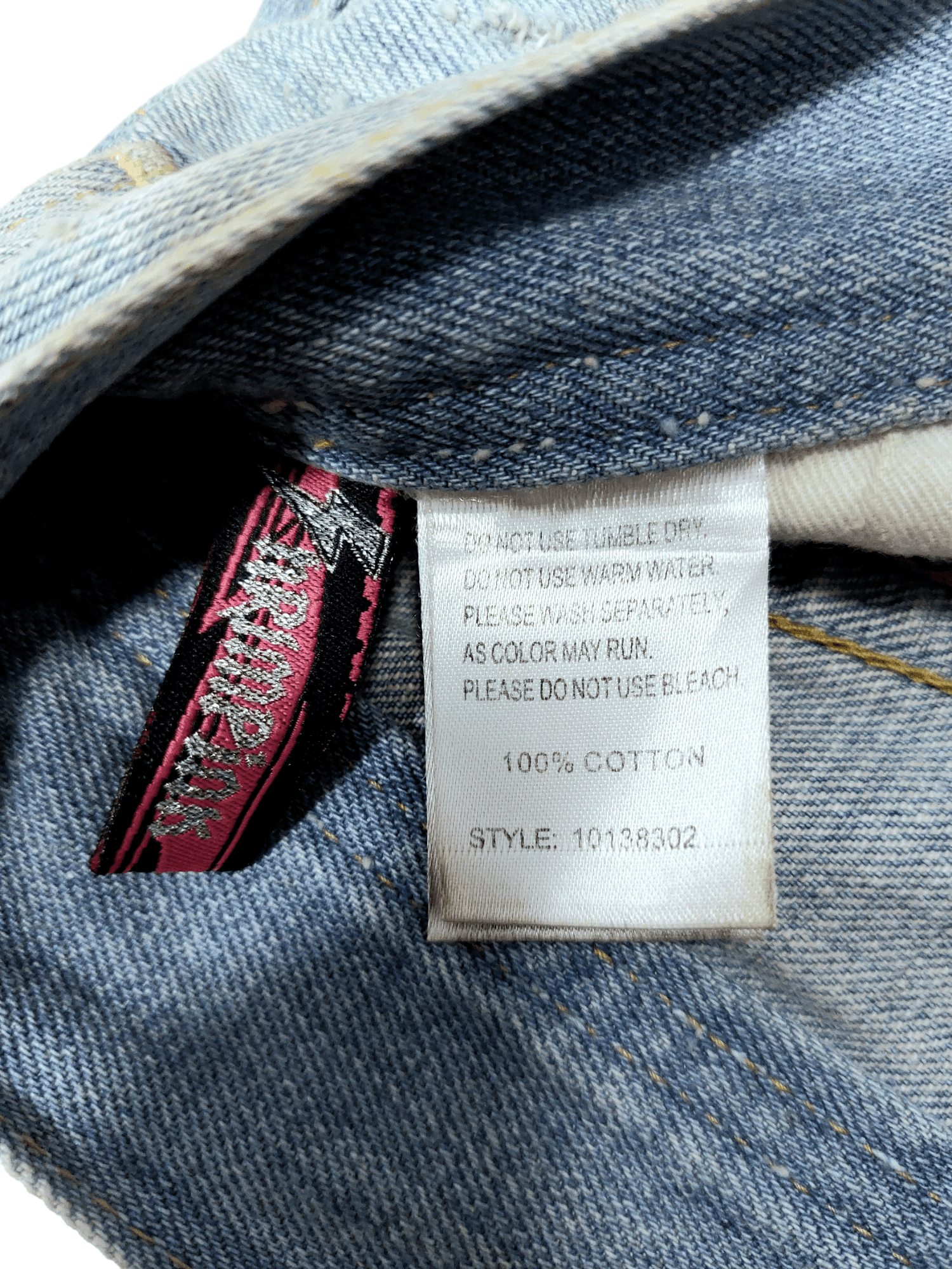 Vintage Sick Flare Low Rise Thrash Kurt Cobain Style Size 30" / US 8 / IT 44 - 18 Thumbnail