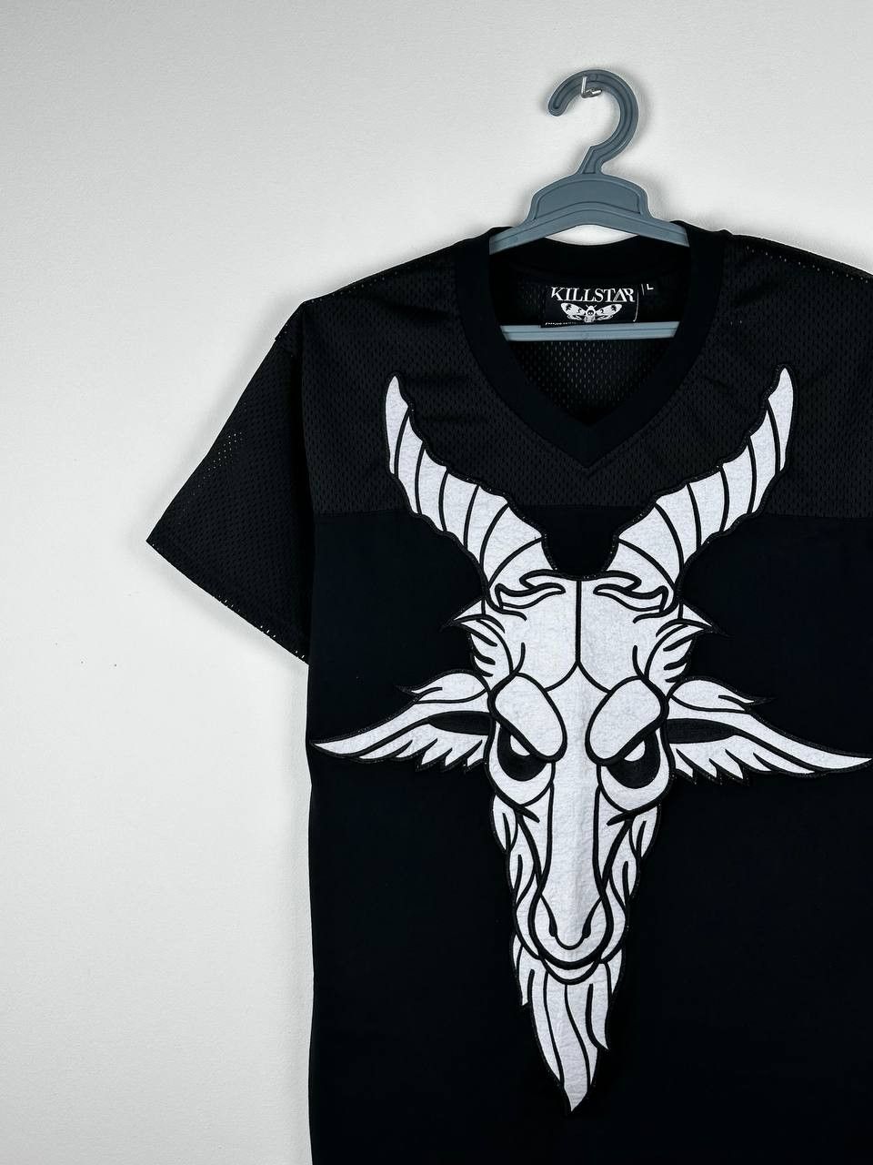Japanese Brand × Killstar Kill Star Satan Jersey T Shirt Horror Hell Size US L / EU 52-54 / 3 - 3 Thumbnail