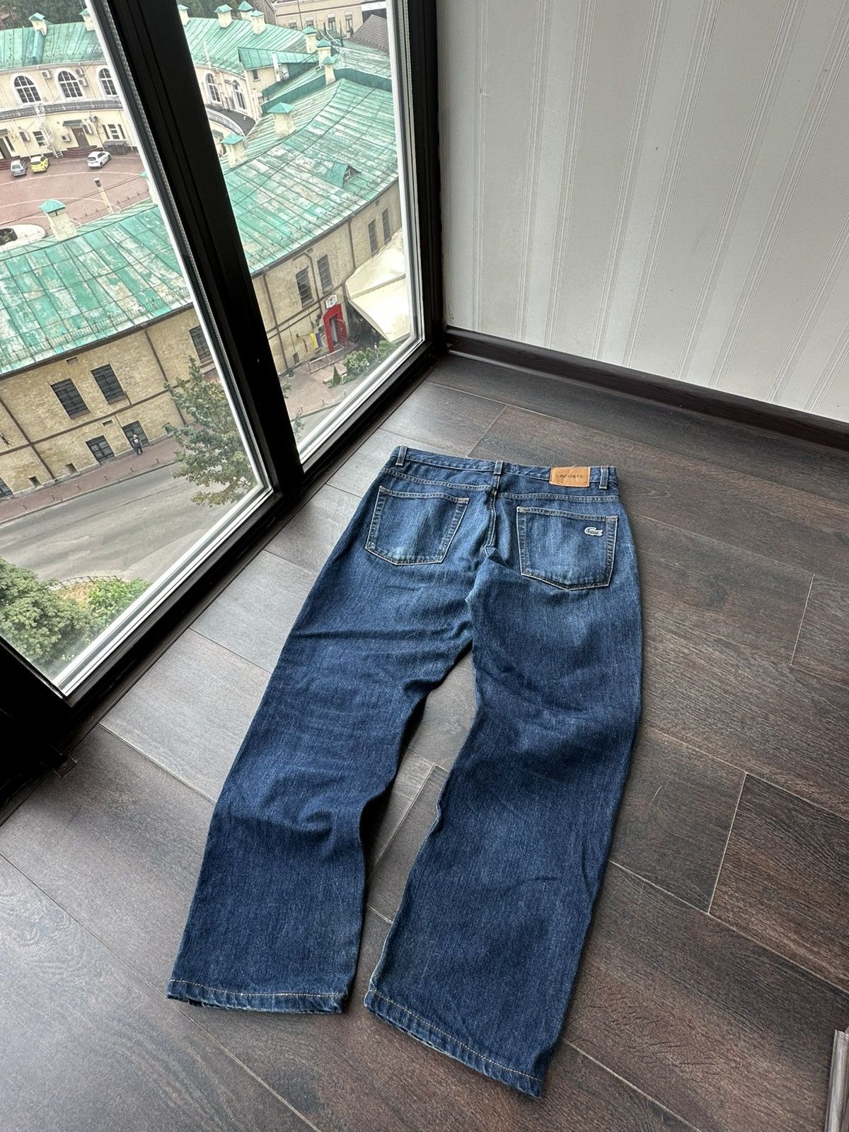 Lacoste Lacoste Vintage 90s Made in Italy Jeans Wide Size US 32 / EU 48 - 1 Thumbnail