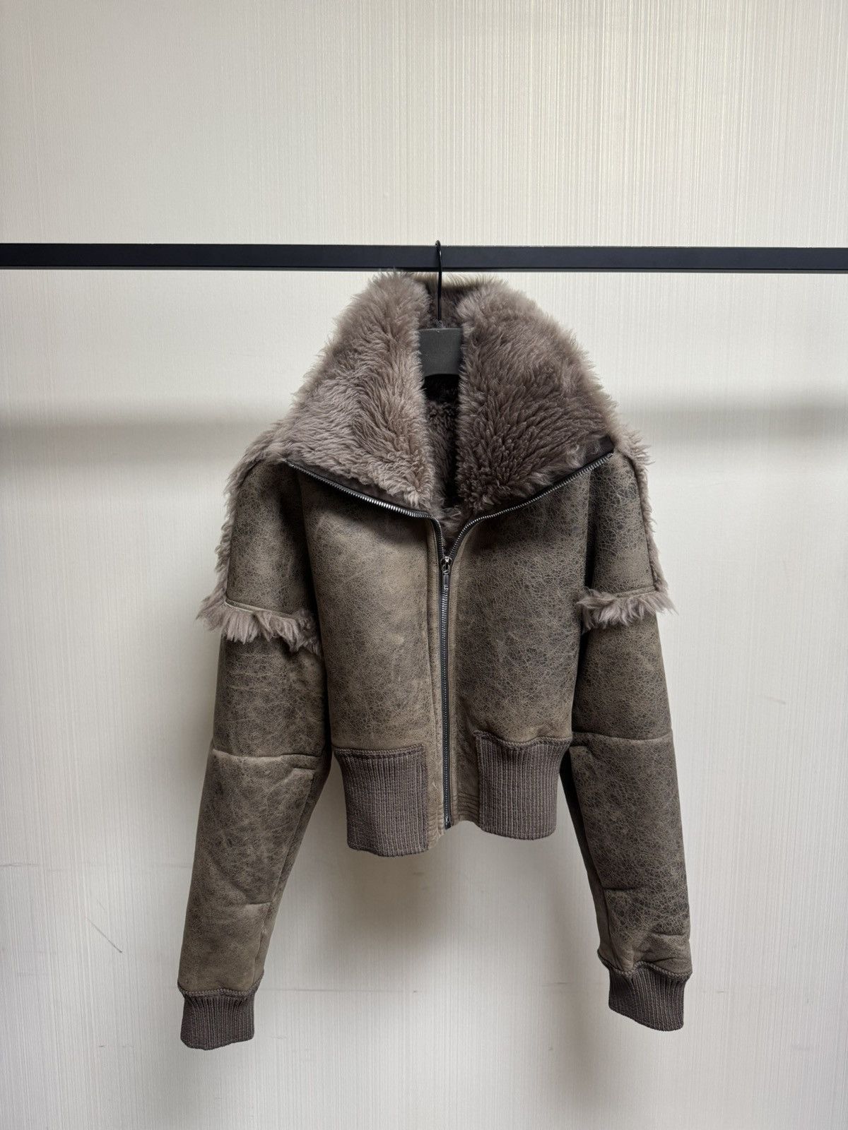 Rick Owens Rick owens25FW Drakula DRACUCOLLAR Bomber Size US M / EU 48-50 / 2 - 3 Thumbnail