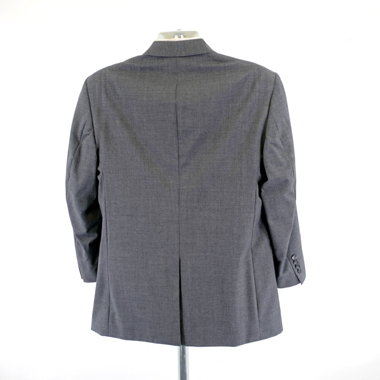 Jos. A. Bank Jos A Bank Wool Gray 40R 2 Button Suit Jacket / Blazer Size 40R - 6 Thumbnail