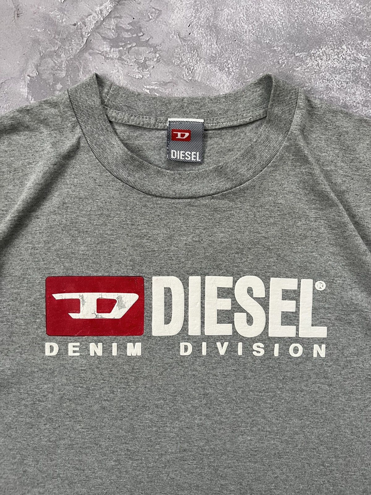 Diesel Diesel T-shirt Vintage Men’s Tee Streetwear Y2K Big Logo Size US L / EU 52-54 / 3 - 3 Thumbnail