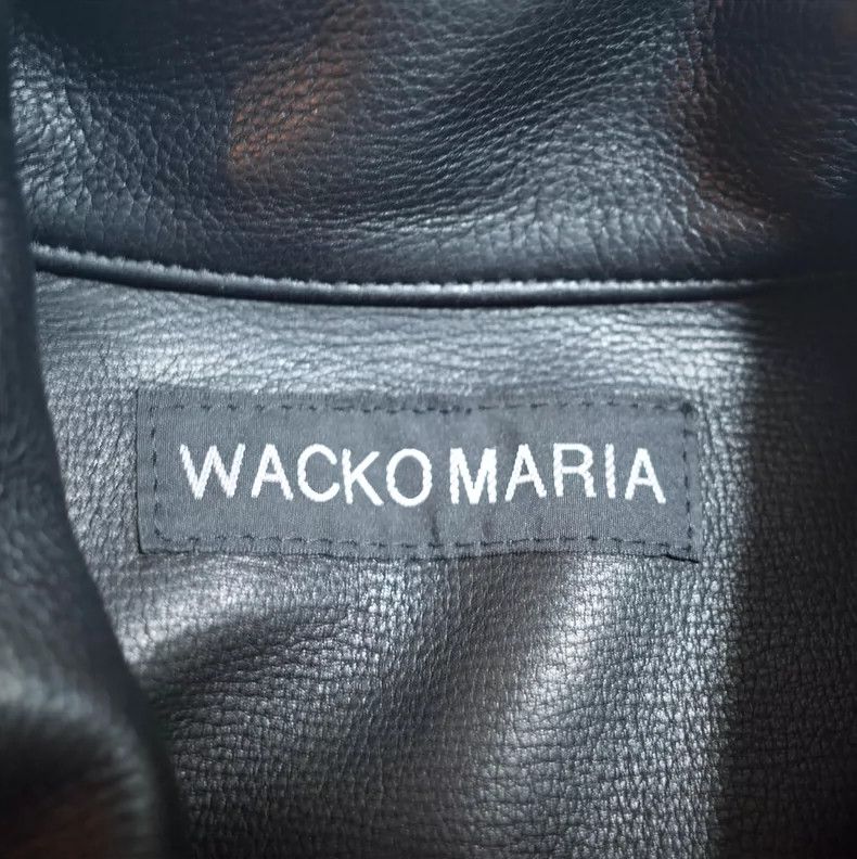 Wacko Maria Wacko Maria Leather Jacket 24AW Size US XL / EU 56 / 4 - 5 Thumbnail