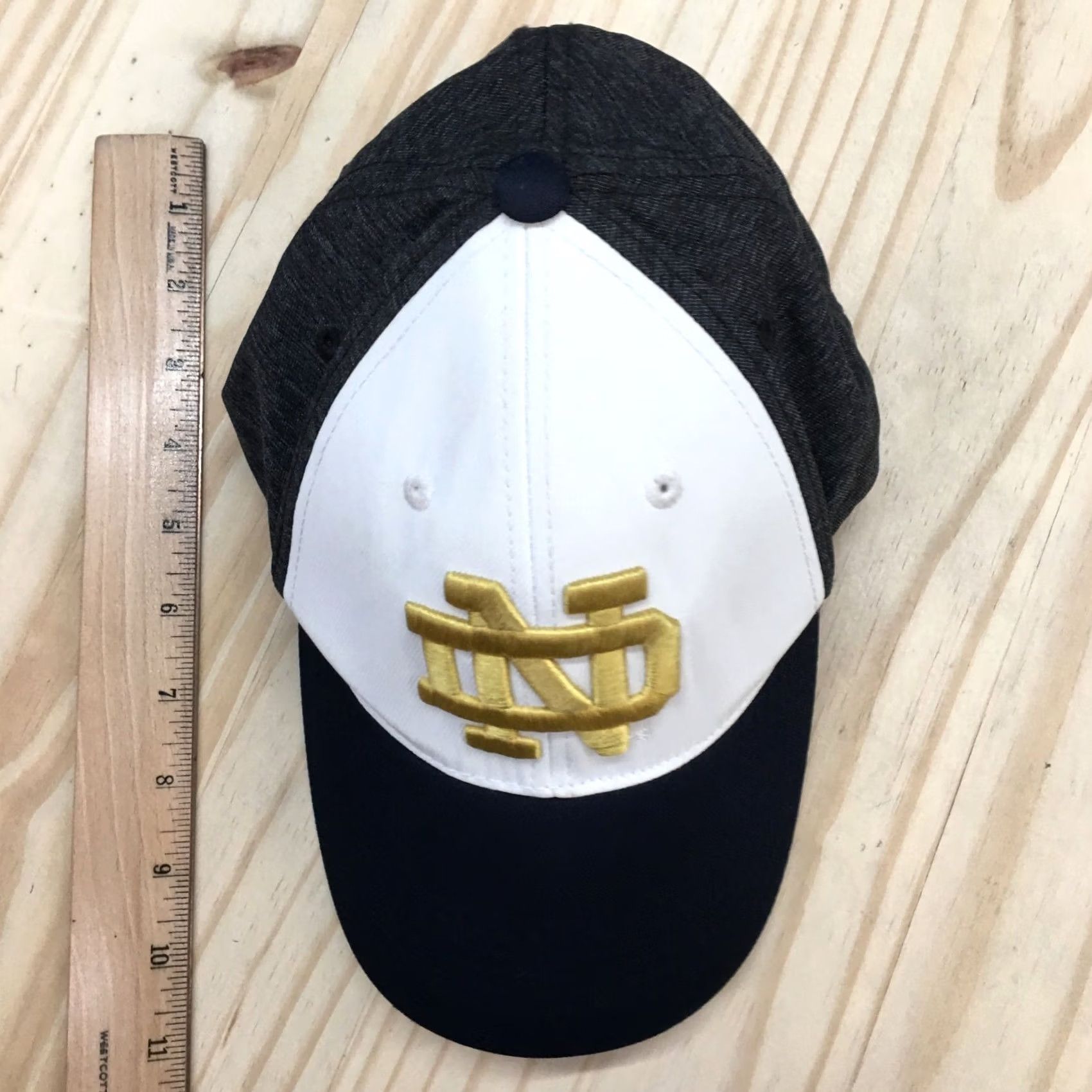 Vintage Notre Dame Fighting Irish Baseball Cap Hat Mens OS Multi Adjustable Embroidered Size ONE SIZE - 3 Thumbnail