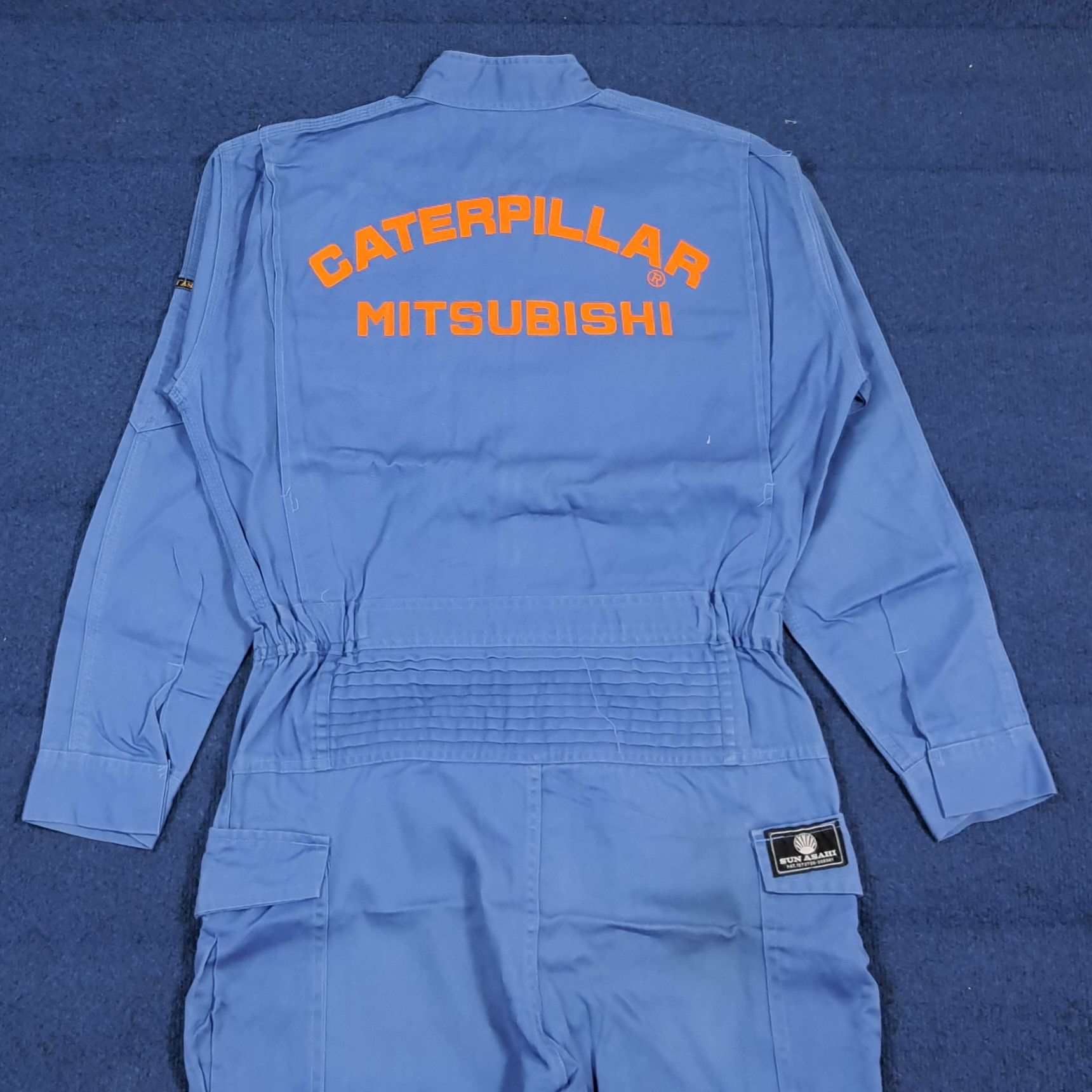Caterpillar Vintage Caterpillar CAT Mitsubishi Workwear Jumpsuit C296N32 Size US M / EU 48-50 / 2 - 1 Thumbnail