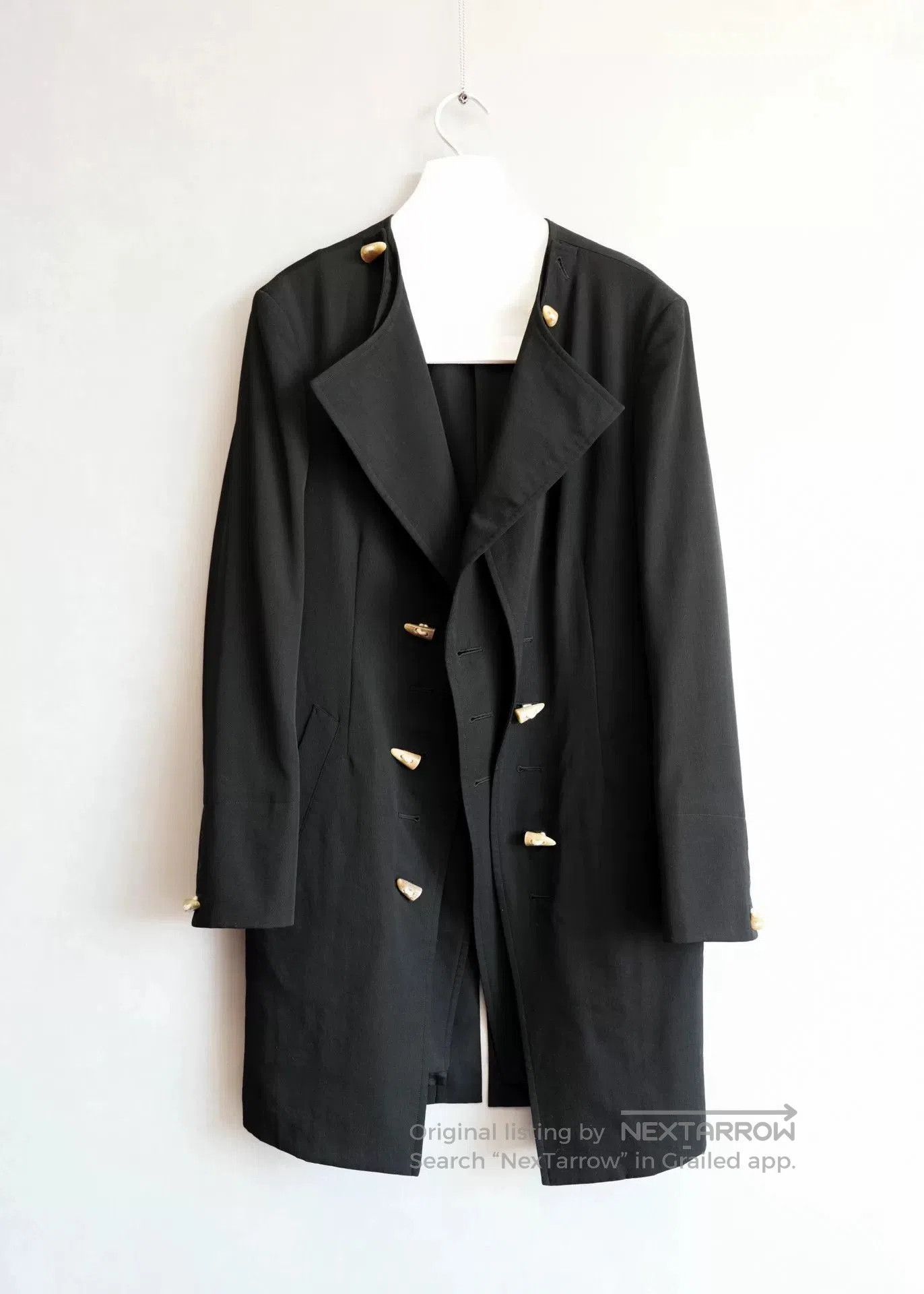 Yohji Yamamoto black double. Size US M / EU 48-50 / 2 - 1 Thumbnail