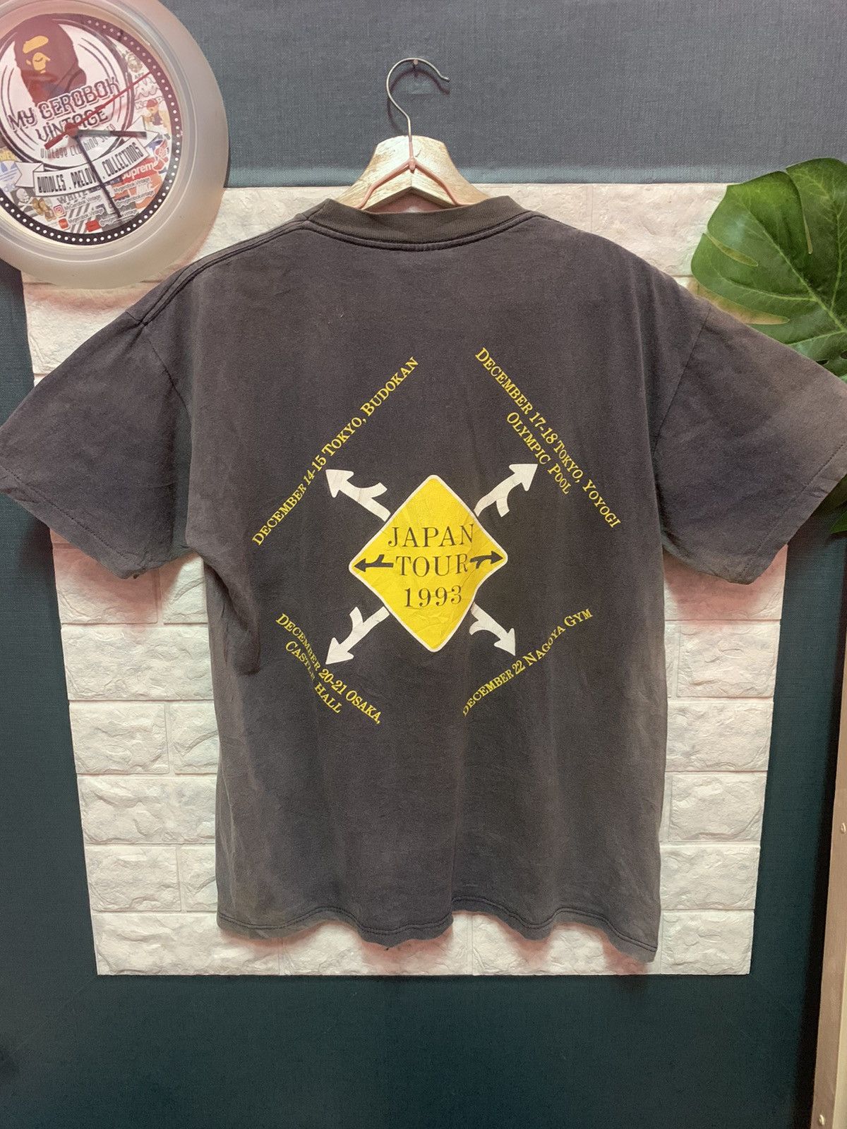Vintage VINTAGE!! 90's Shirt Band Coverdale Page BRockum Tag Size US L / EU 52-54 / 3 - 5 Thumbnail