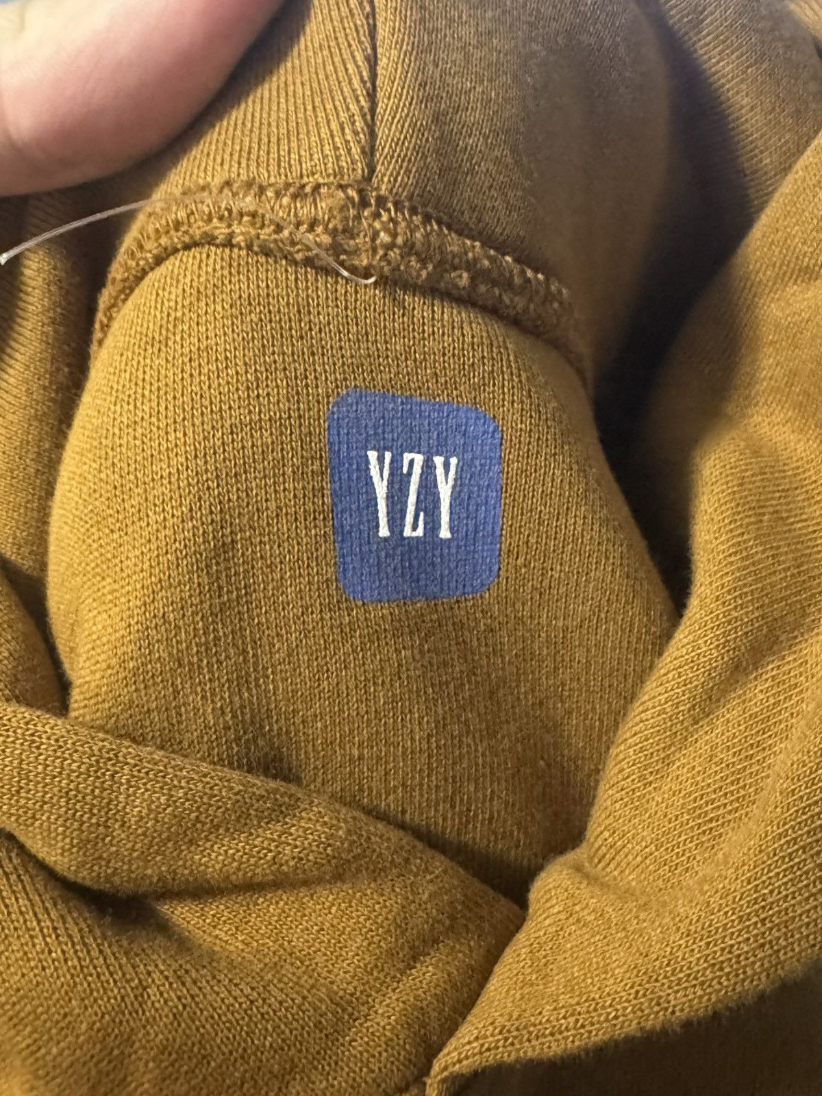 Balenciaga × Gap × Yeezy Yeezy Gap Hoodie Light Brown Size US M / EU 48-50 / 2 - 2 Thumbnail