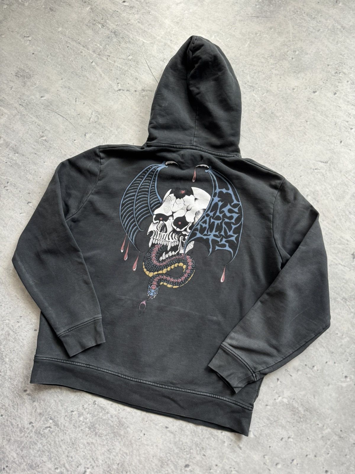 Allsaints Vintage big logo AllSaints skull Size US M / EU 48-50 / 2 - 2 Thumbnail