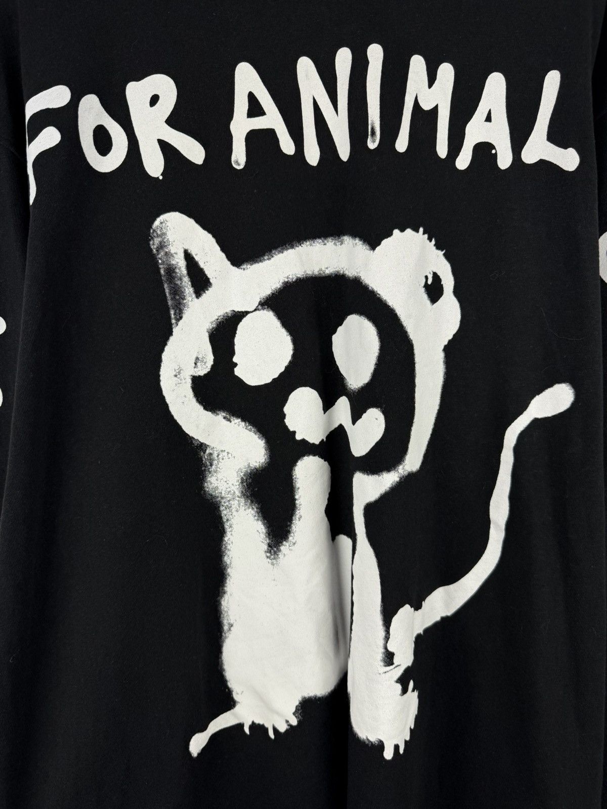 H&M Co-exist Story For Animal Graphic Print Oversized T Shirt Size M / US 6-8 / IT 42-44 - 8 Thumbnail