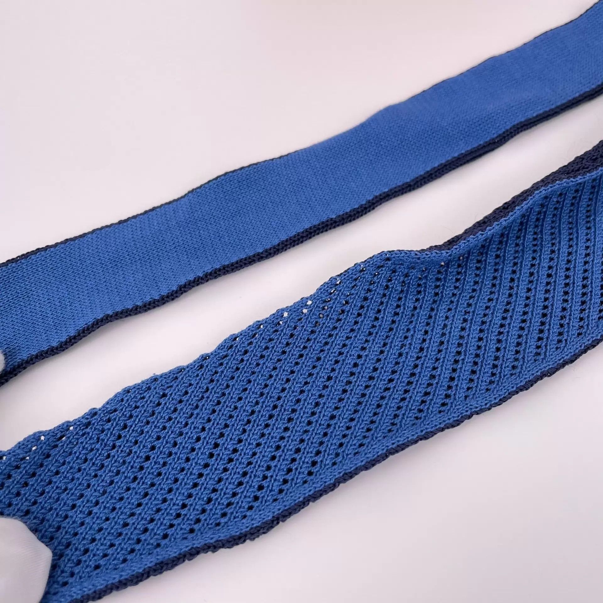 Louis Vuitton LV blue men's tie new Size ONE SIZE - 7 Thumbnail