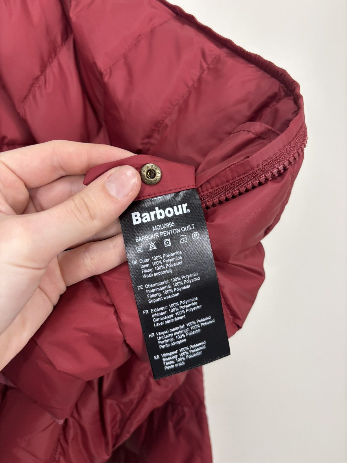 Barbour Barbour Penton Quilted Biking Jacket NWT Men’s Red Fibredown Size US S / EU 44-46 / 1 - 13 Thumbnail