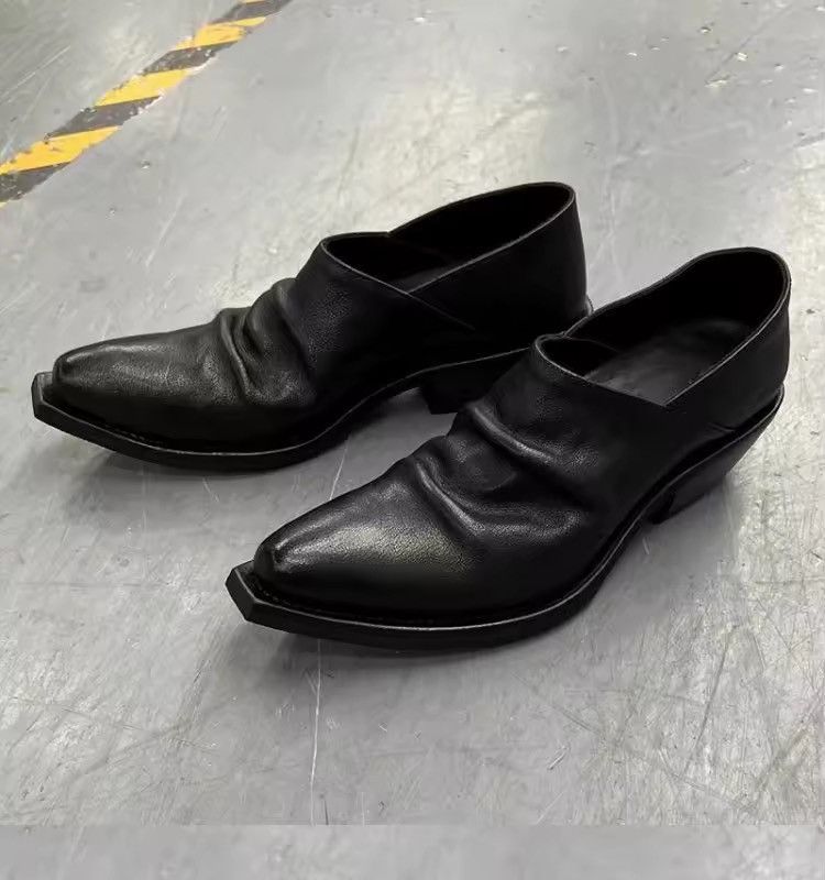 Other Real Genuine Leather Platform Designer Boots Loafers Size US 10.5 / EU 43-44 - 2 Thumbnail