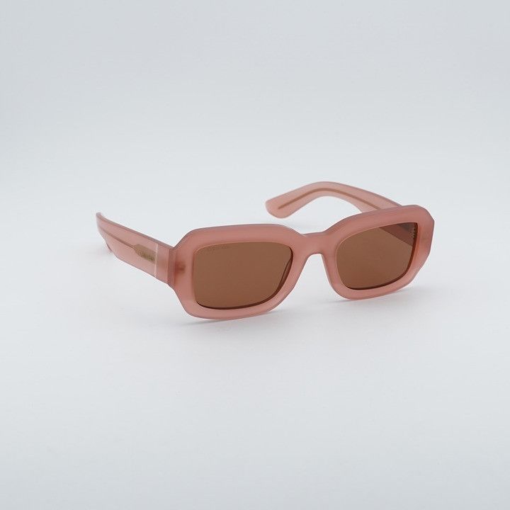 Calvin Klein Calvin Klein CK24511S 835 Women Sunglasses Peach Rectangle Size ONE SIZE - 8 Thumbnail
