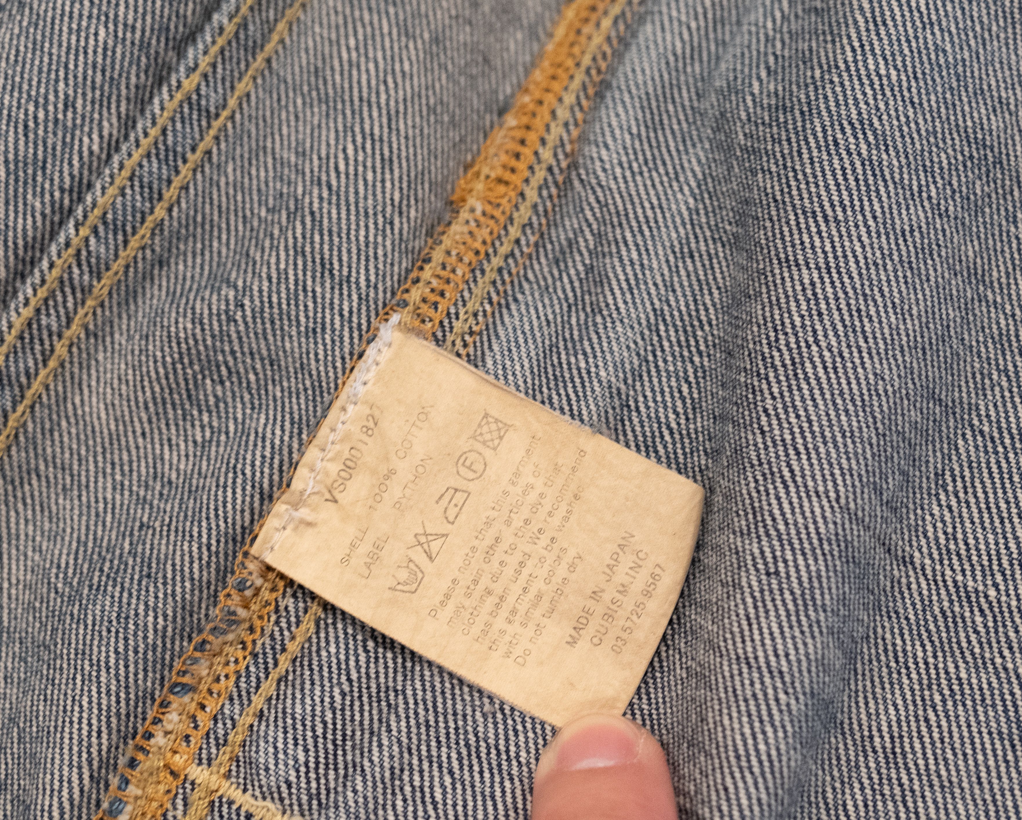 Visvim Social Sculpture 101 Selvedge Denim Jacket Size US S / EU 44-46 / 1 - 7 Thumbnail
