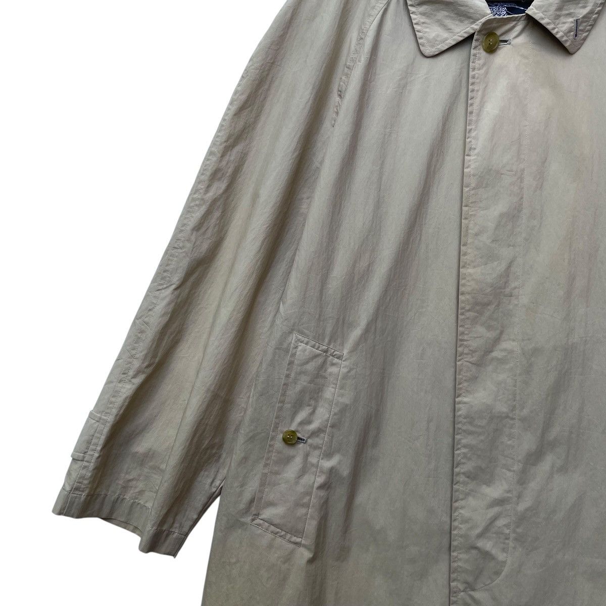 Burberry × Designer × Vintage Vintage Burberrys Long Coat Light Jacket Size US M / EU 48-50 / 2 - 5 Thumbnail