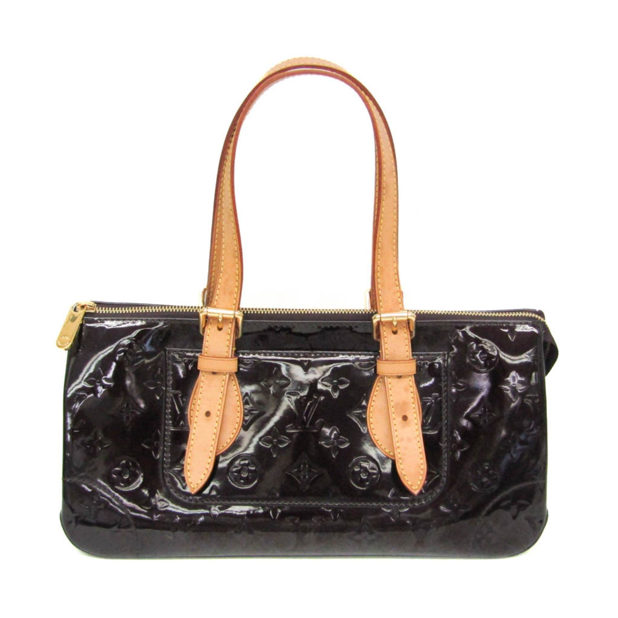 Louis Vuitton Monogram Vernis Rosewood Avenue M93510 Women's Shoulder Bag Amarante