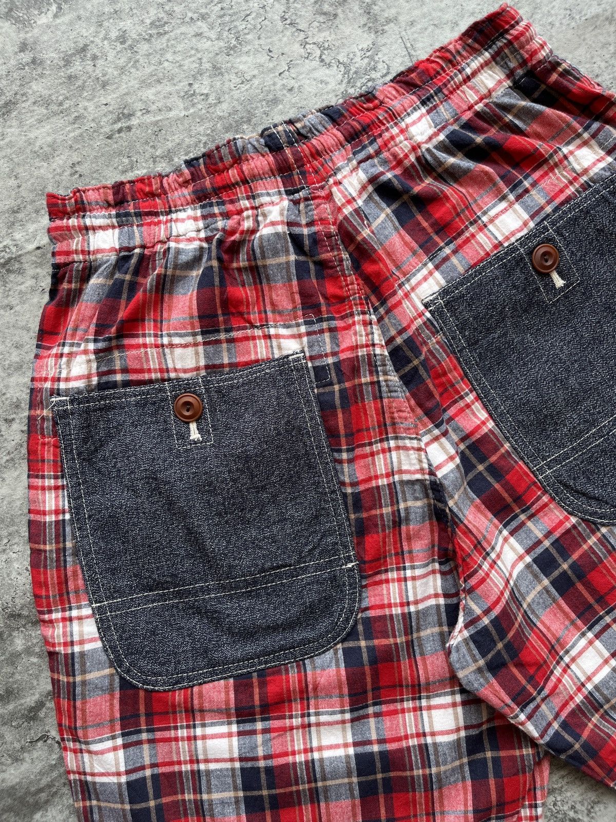 Comme des Garcons EYE Junya Watanabe Comme Des Garcons Plaid Shorts Size US 29 - 12 Thumbnail