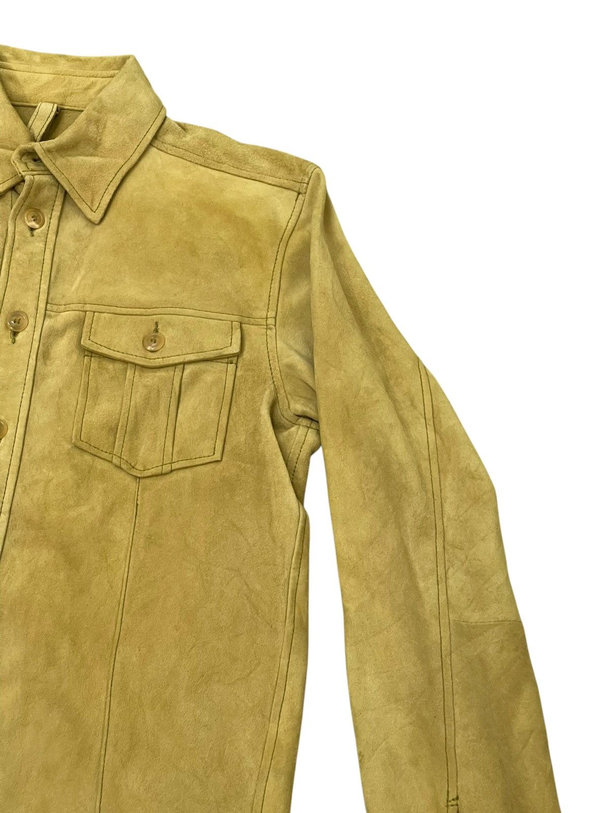 Comme des Garcons Leather Suede Adam et Rope Japan Goatskin Shirt 7🟩1 Size US S / EU 44-46 / 1 - 6 Thumbnail