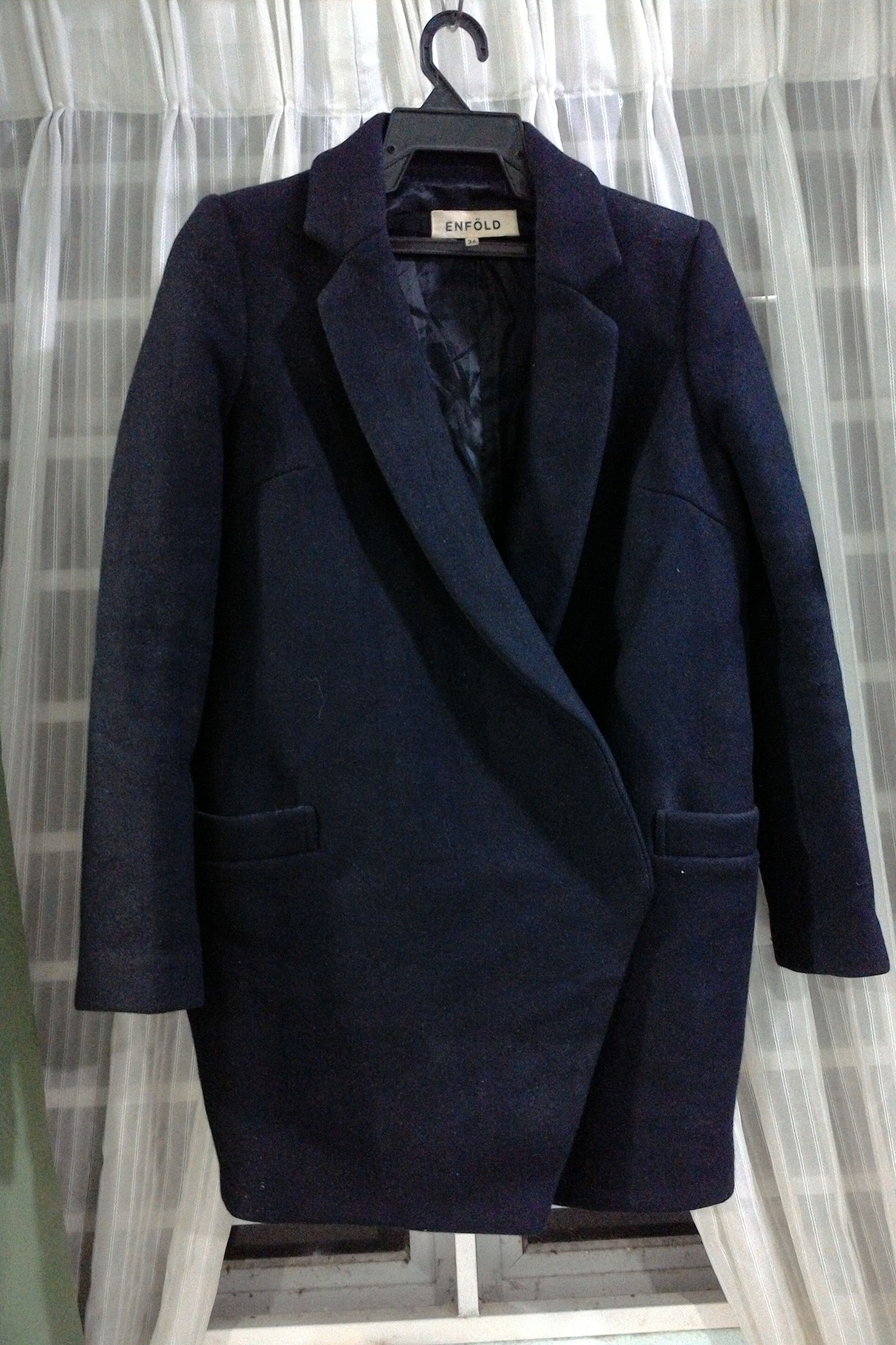 Other ENFOLD Vintage long coat Size XS / US 0-2 / IT 36-38 - 1 Thumbnail